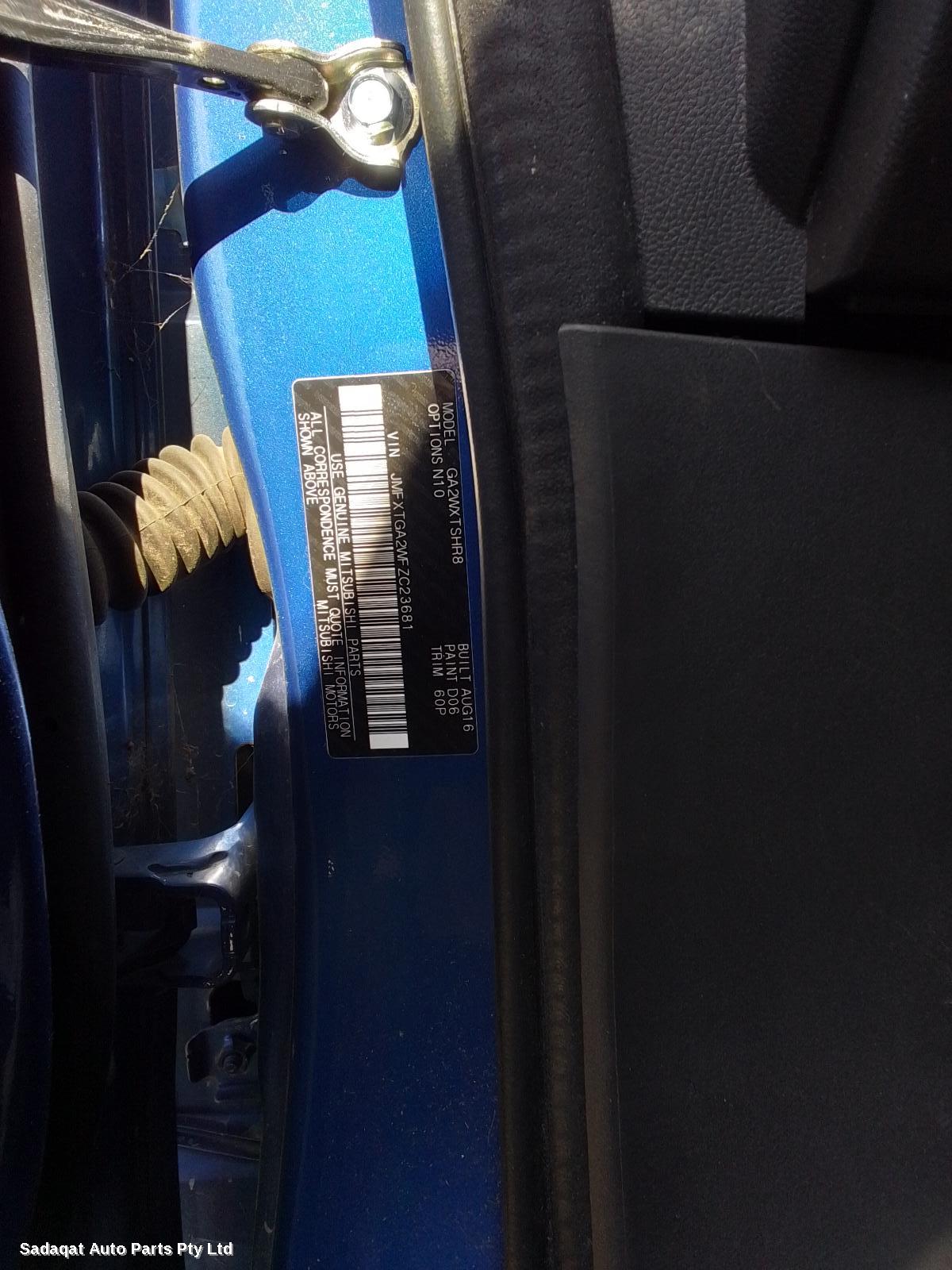 Mitsubishi Asx Right Door Mirror