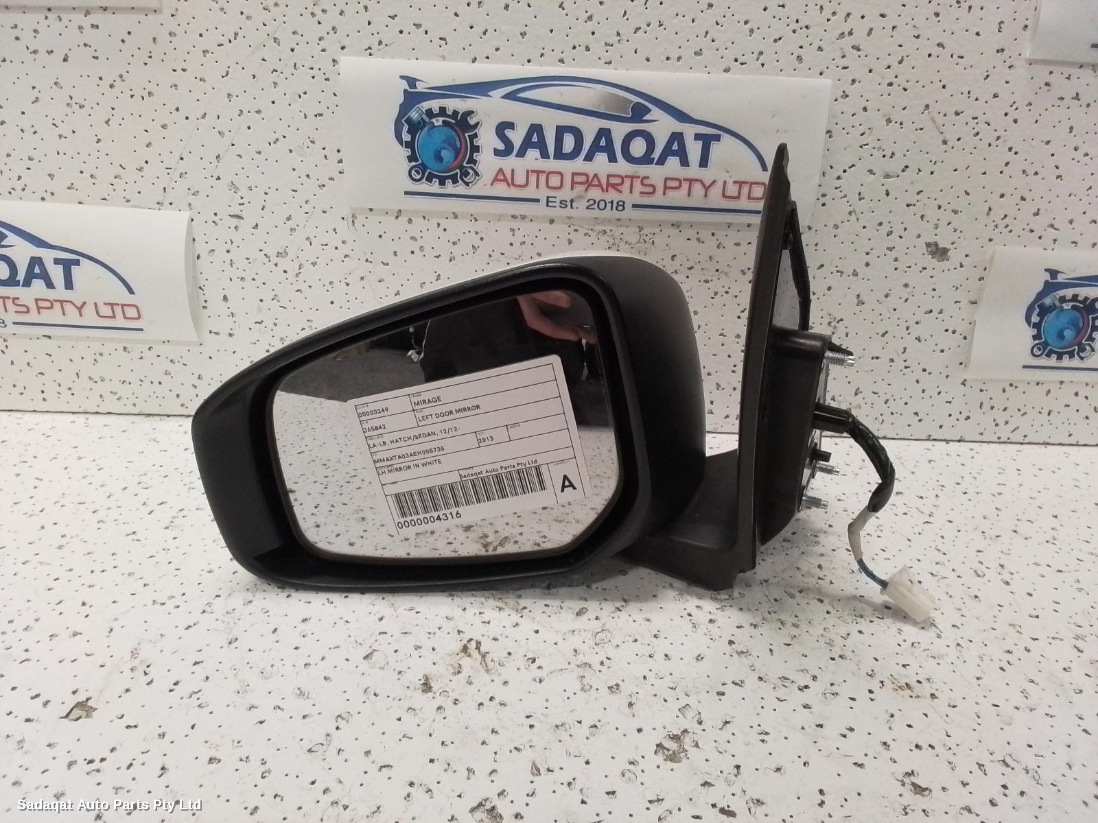 Mitsubishi Mirage Left Door Mirror