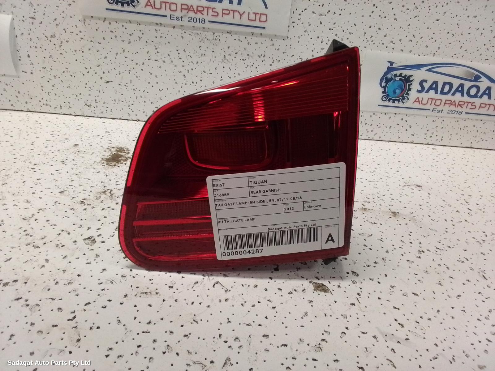 Volkswagen Tiguan Rear Garnish