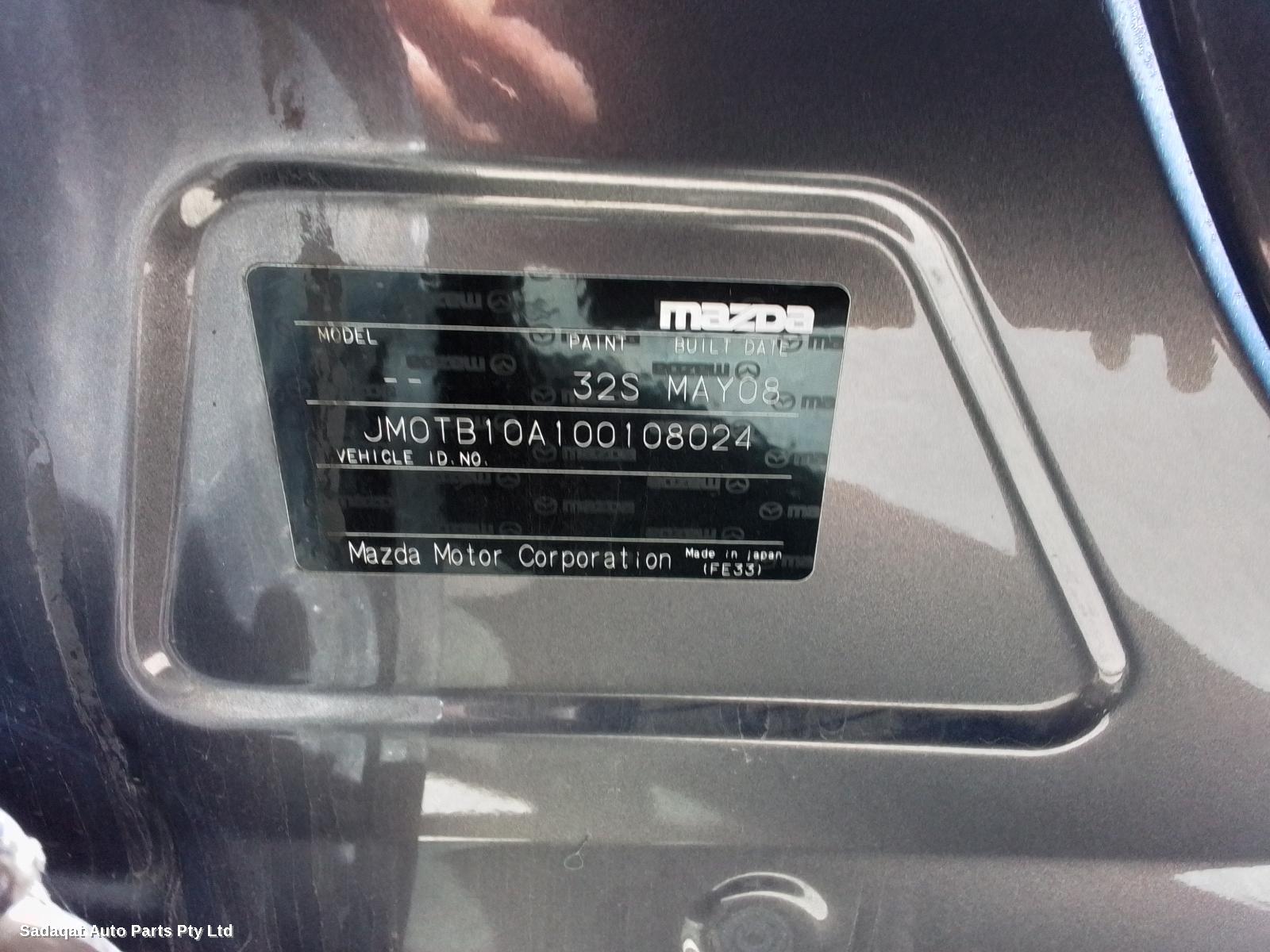 Mazda Cx9 Bootlid/tailgate