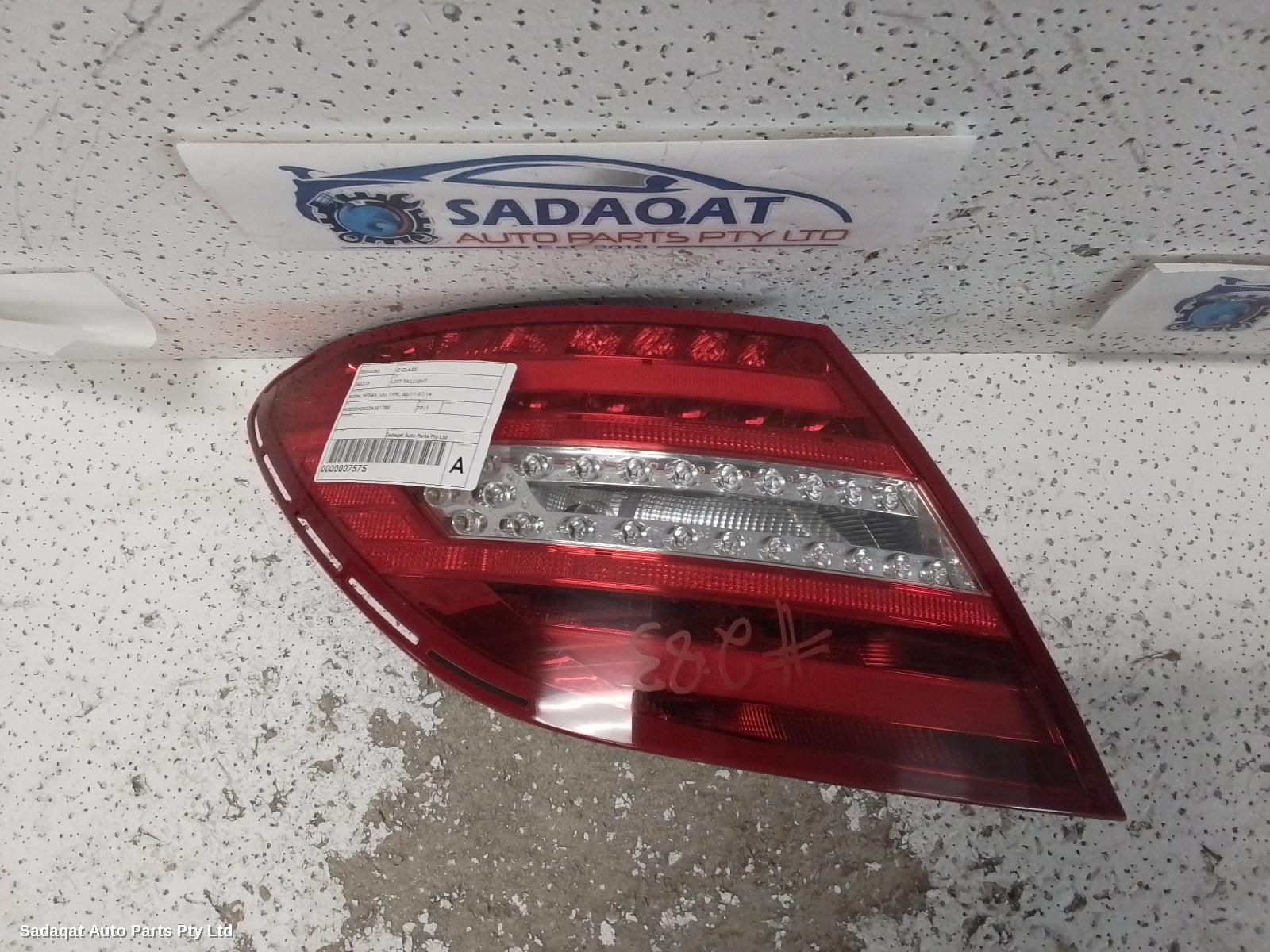 Mercedes C Class Left Taillight