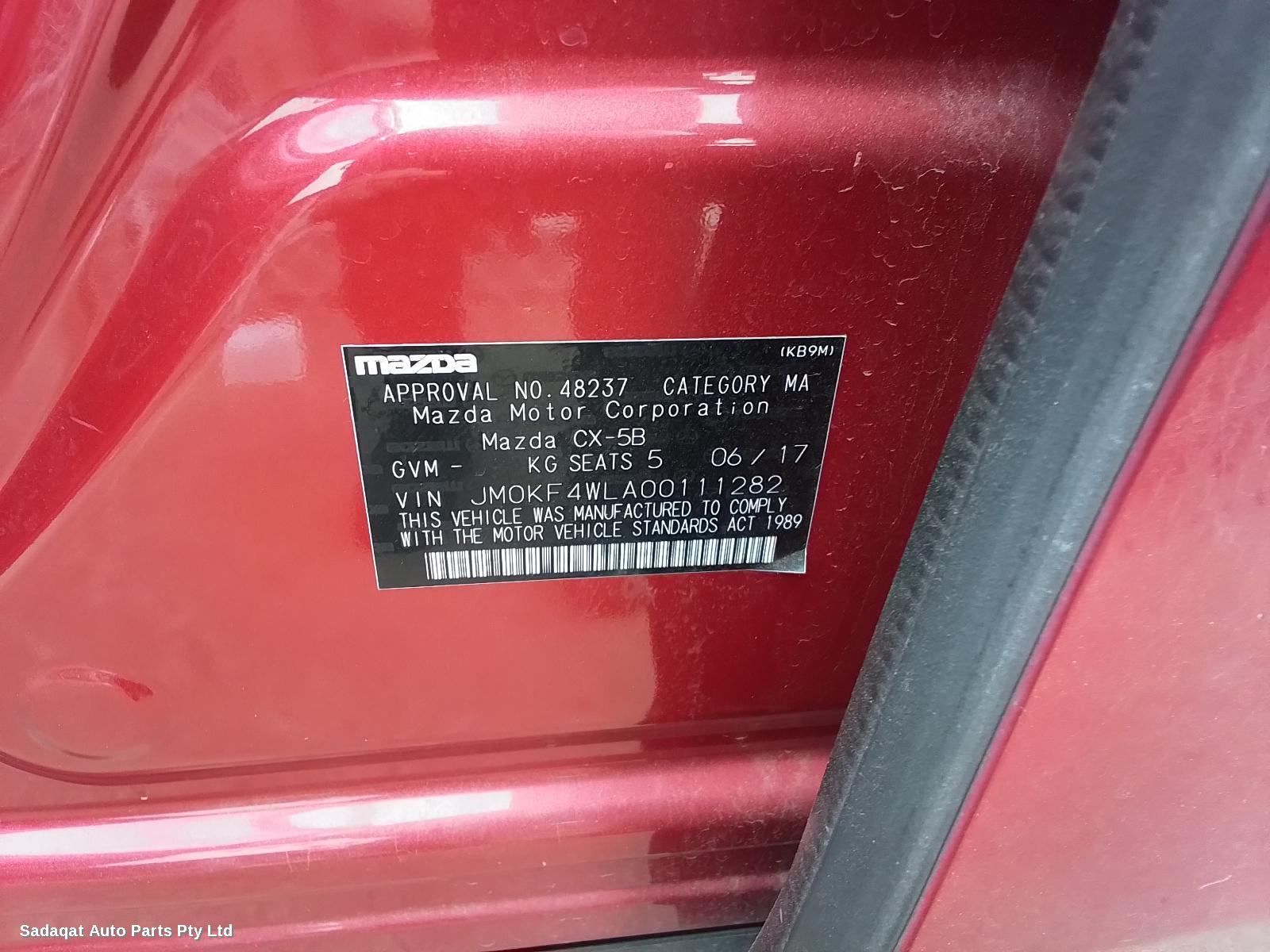 Mazda Cx5 Right Front Door Window