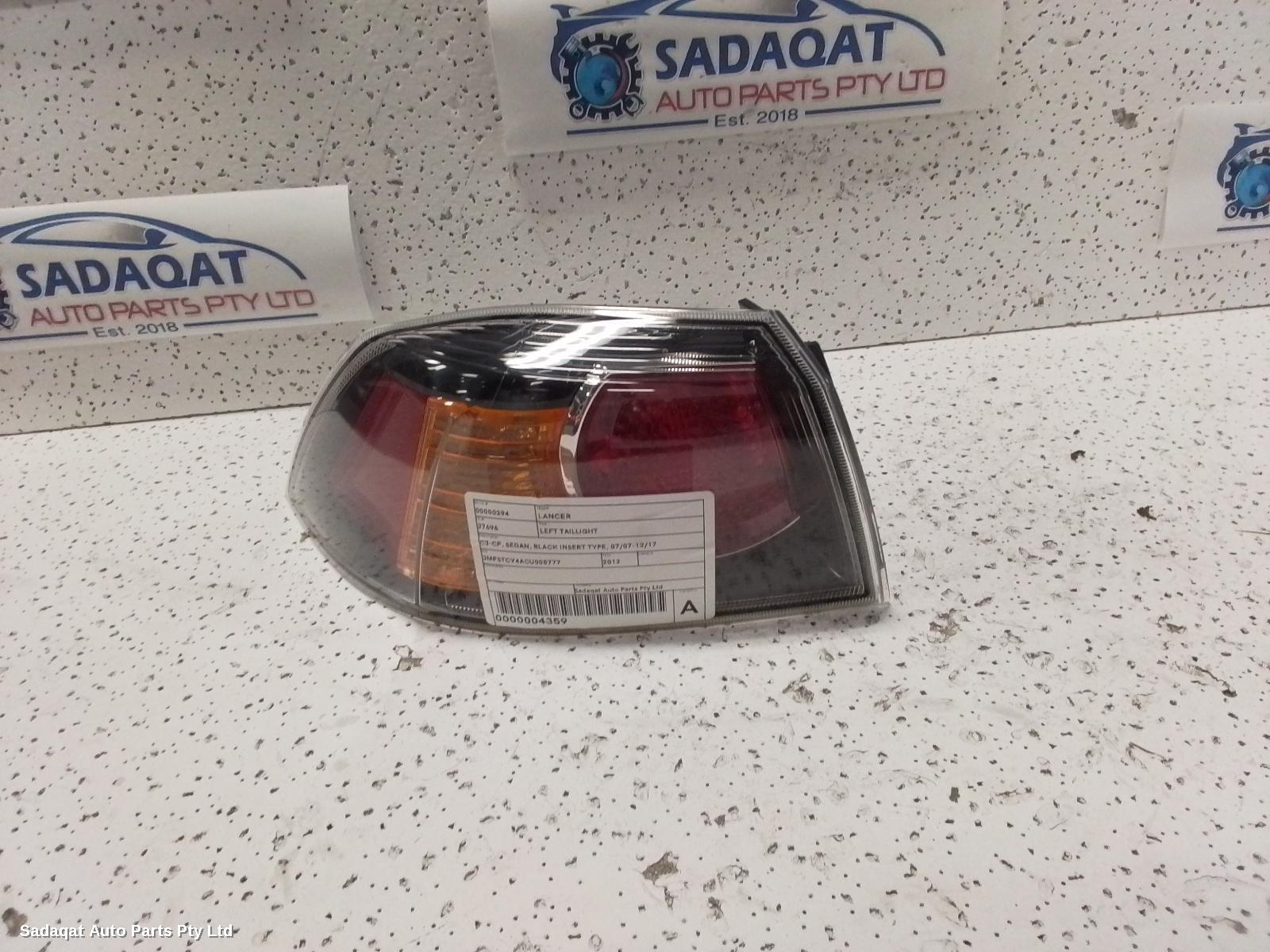 Mitsubishi Lancer Left Taillight