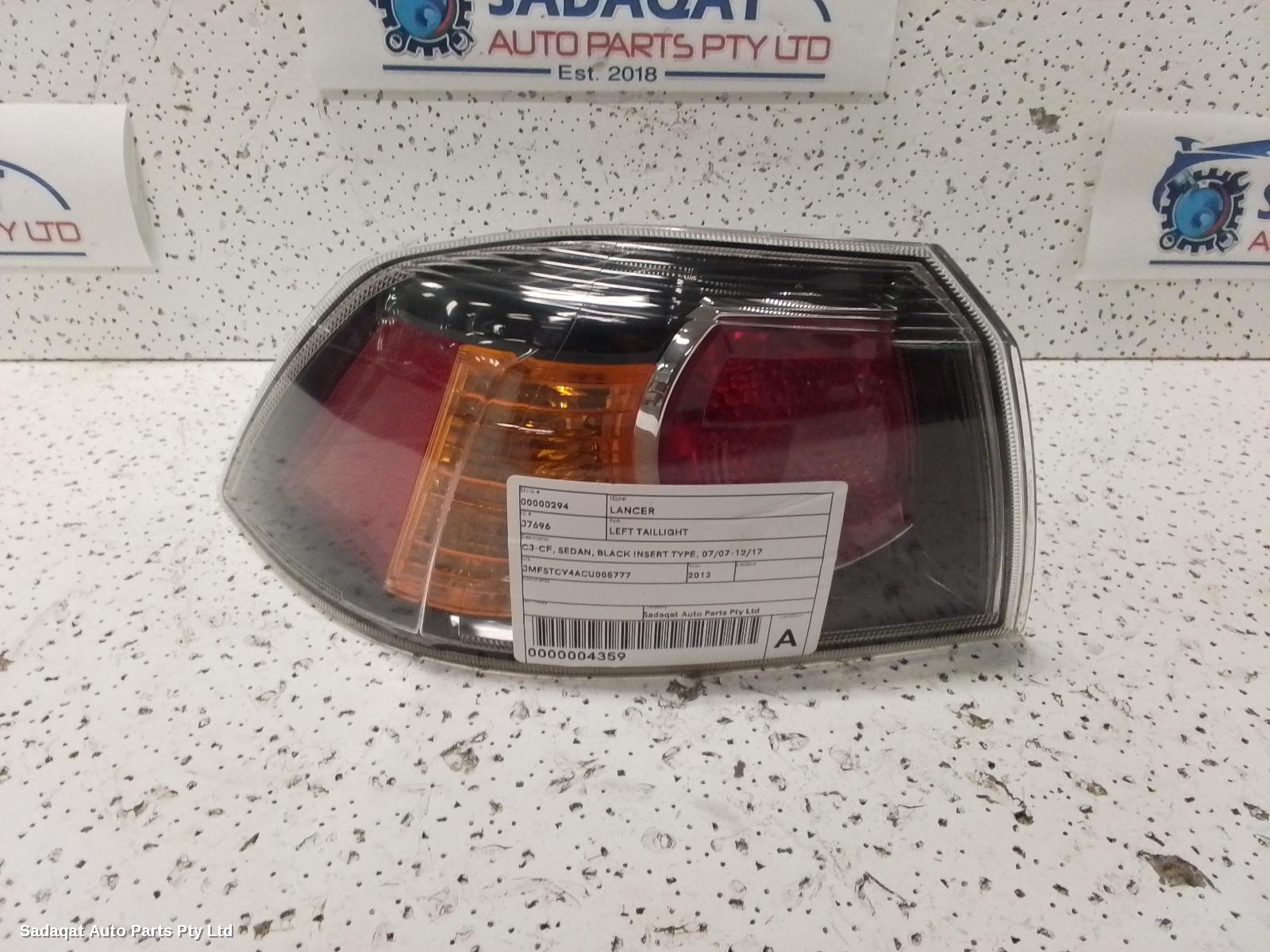 Mitsubishi Lancer Left Taillight