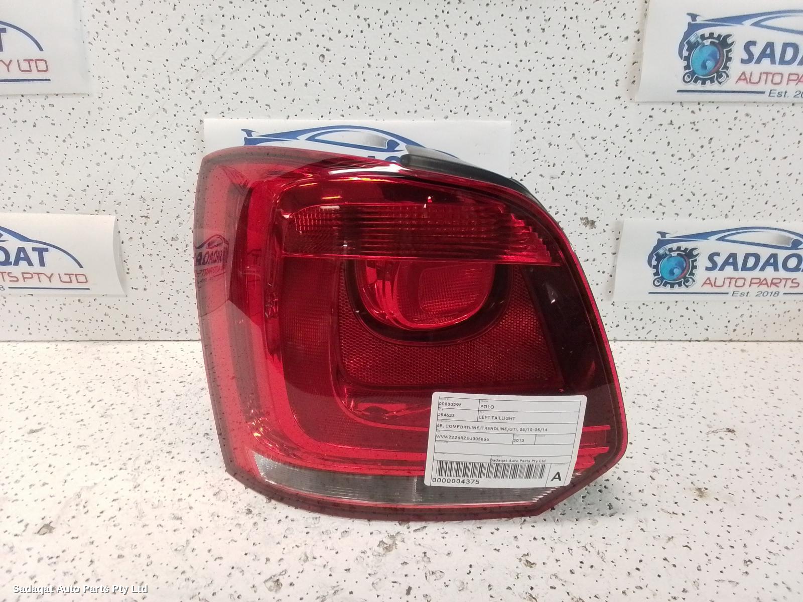Volkswagen Polo Left Taillight