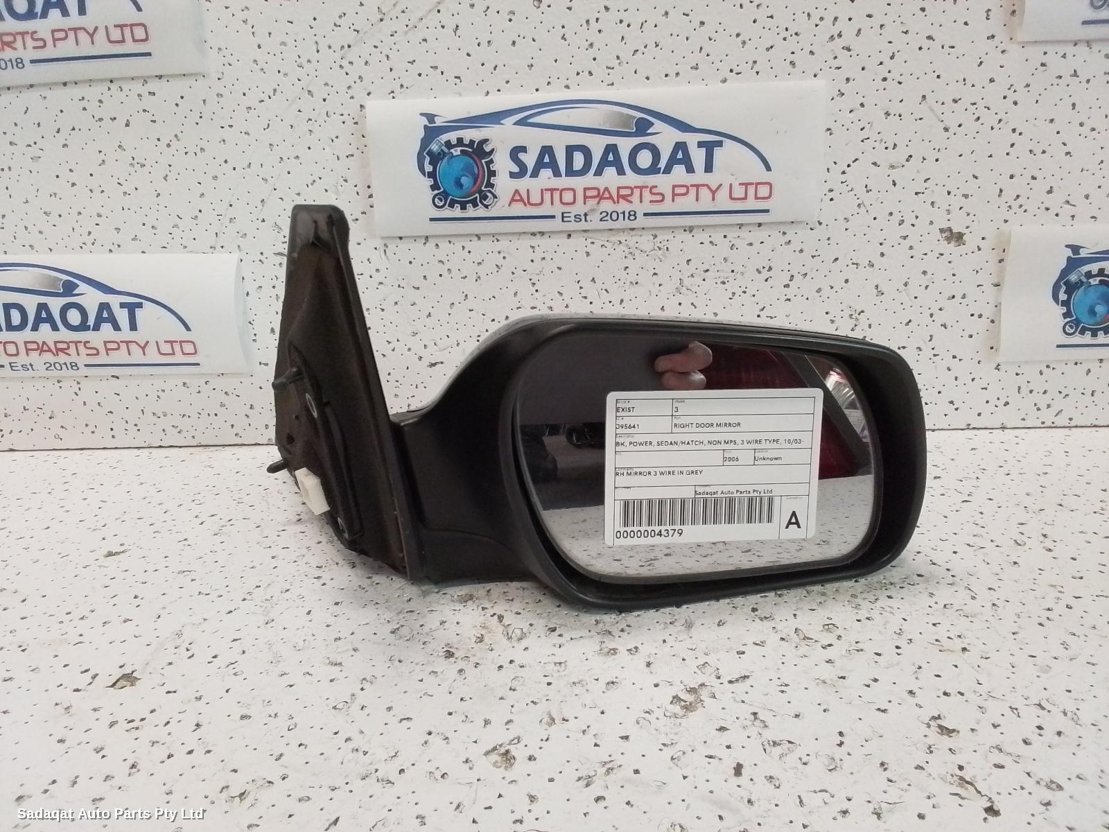 Mazda 3 Right Door Mirror