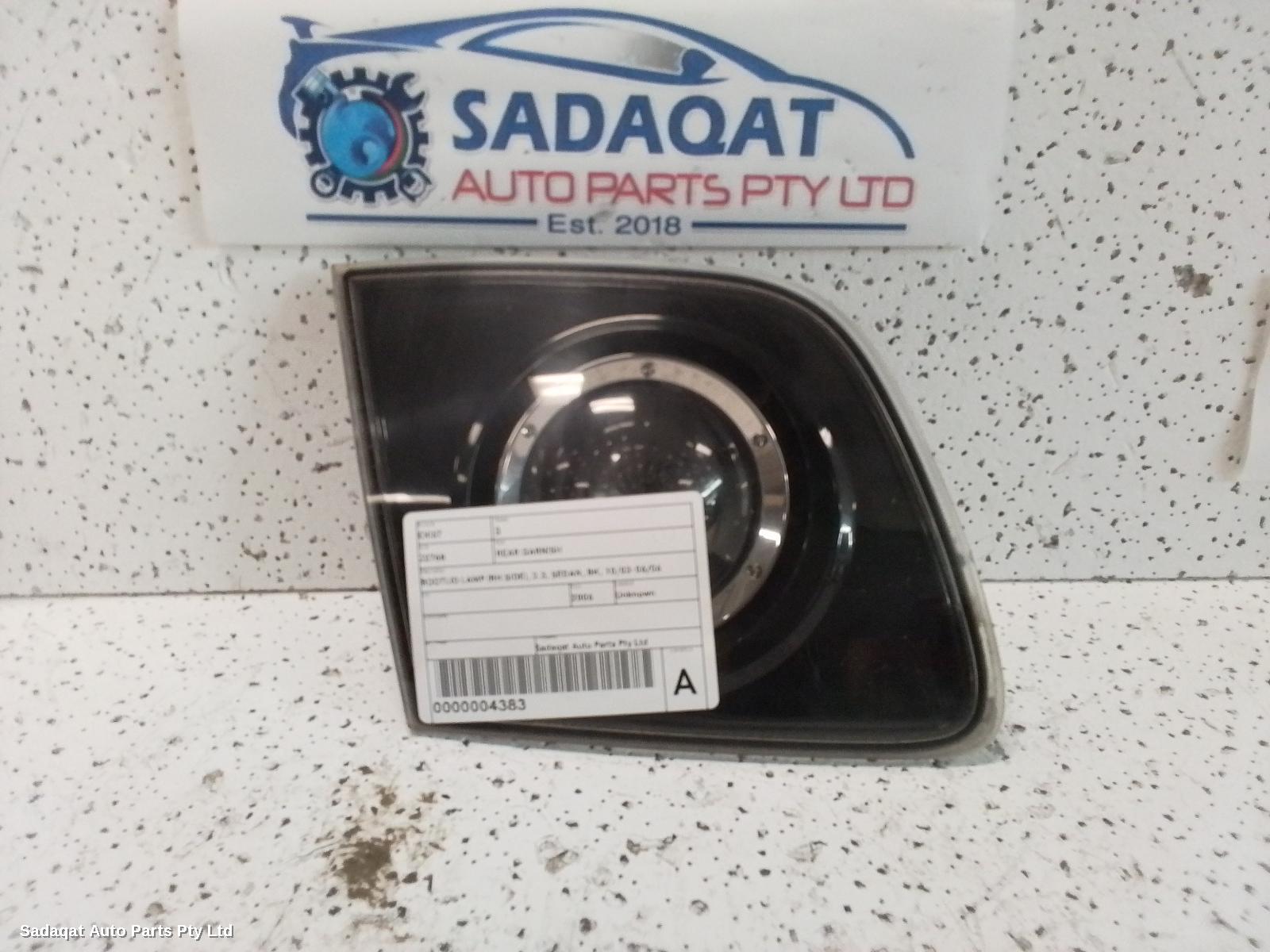 Mazda 3 Rear Garnish