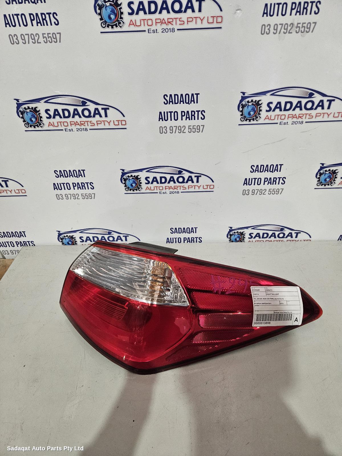 Kia Cerato Right Taillight
