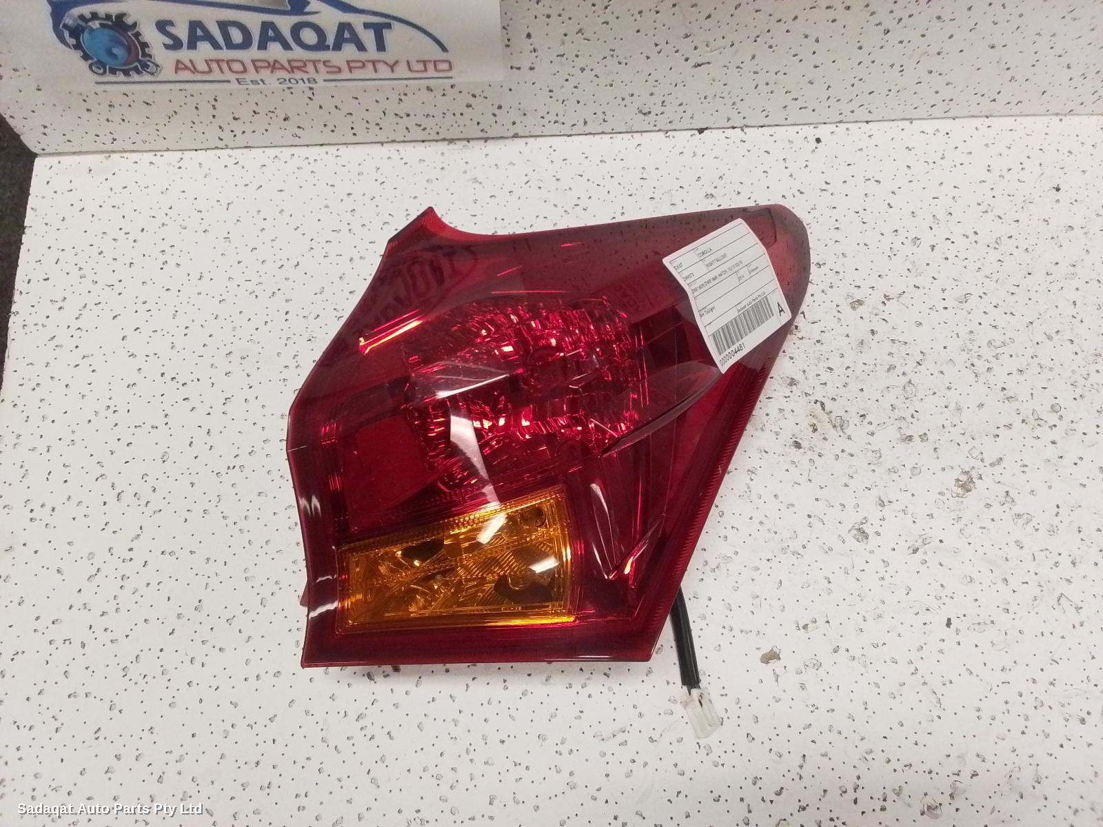 Toyota Corolla Right Taillight