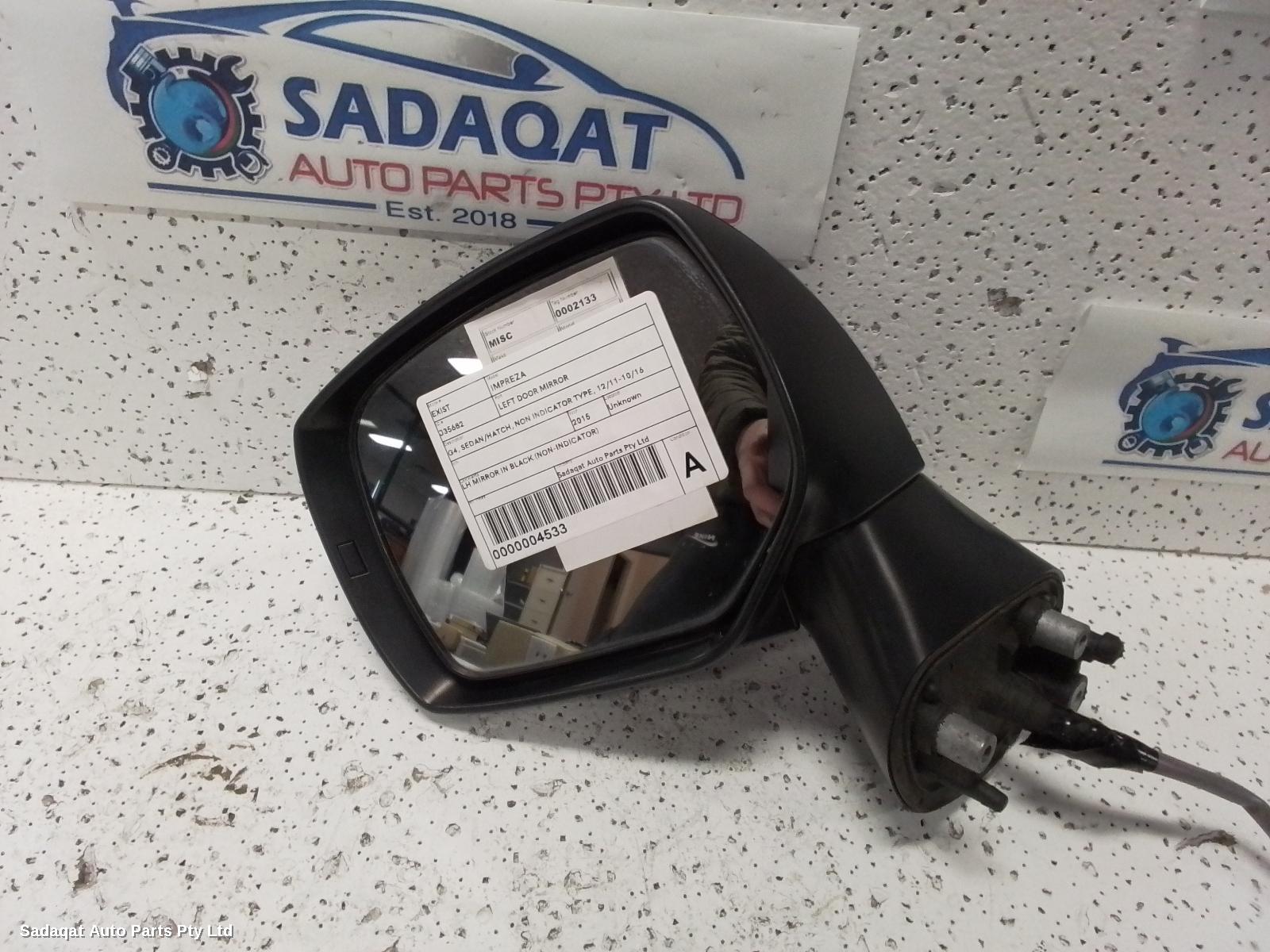 Subaru Impreza Left Door Mirror