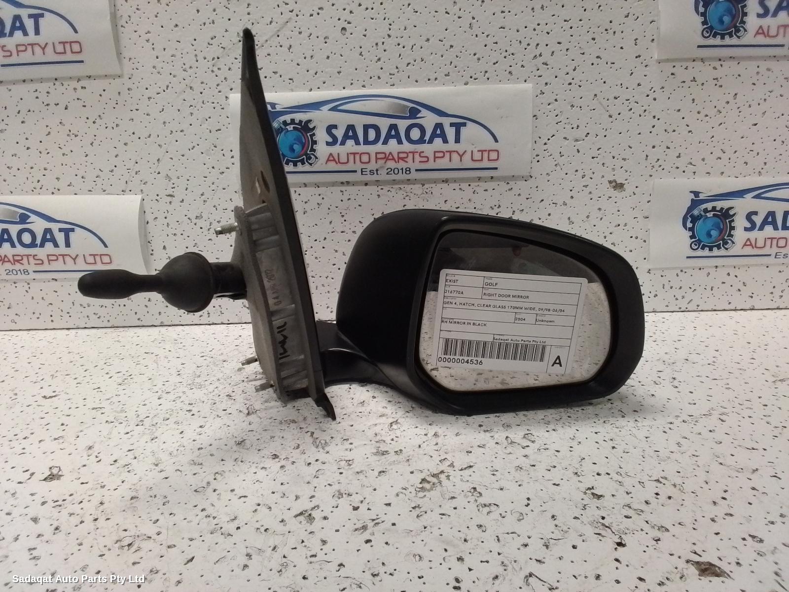 Volkswagen Golf Right Door Mirror