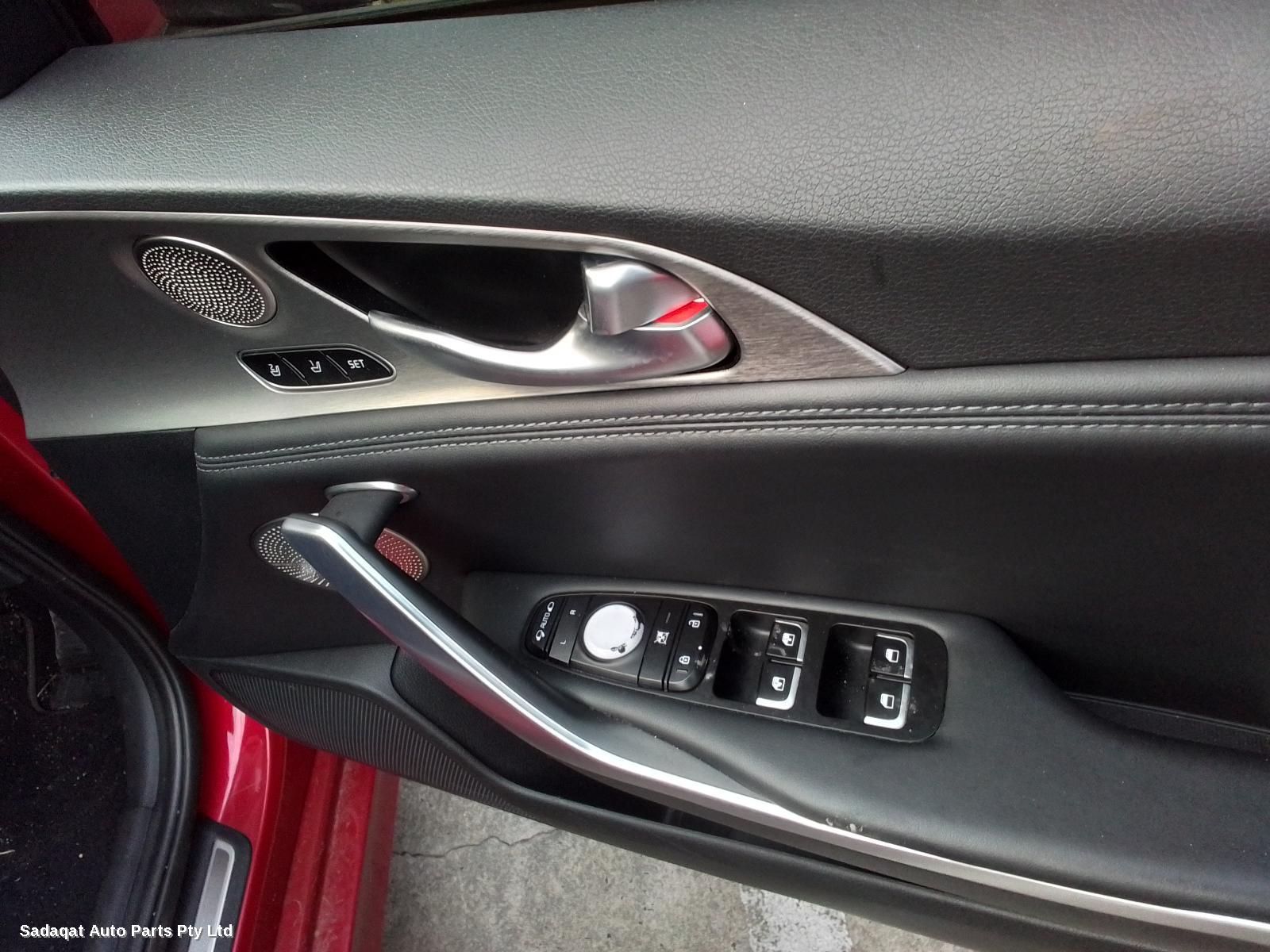 Kia Stinger Left Front Door Window