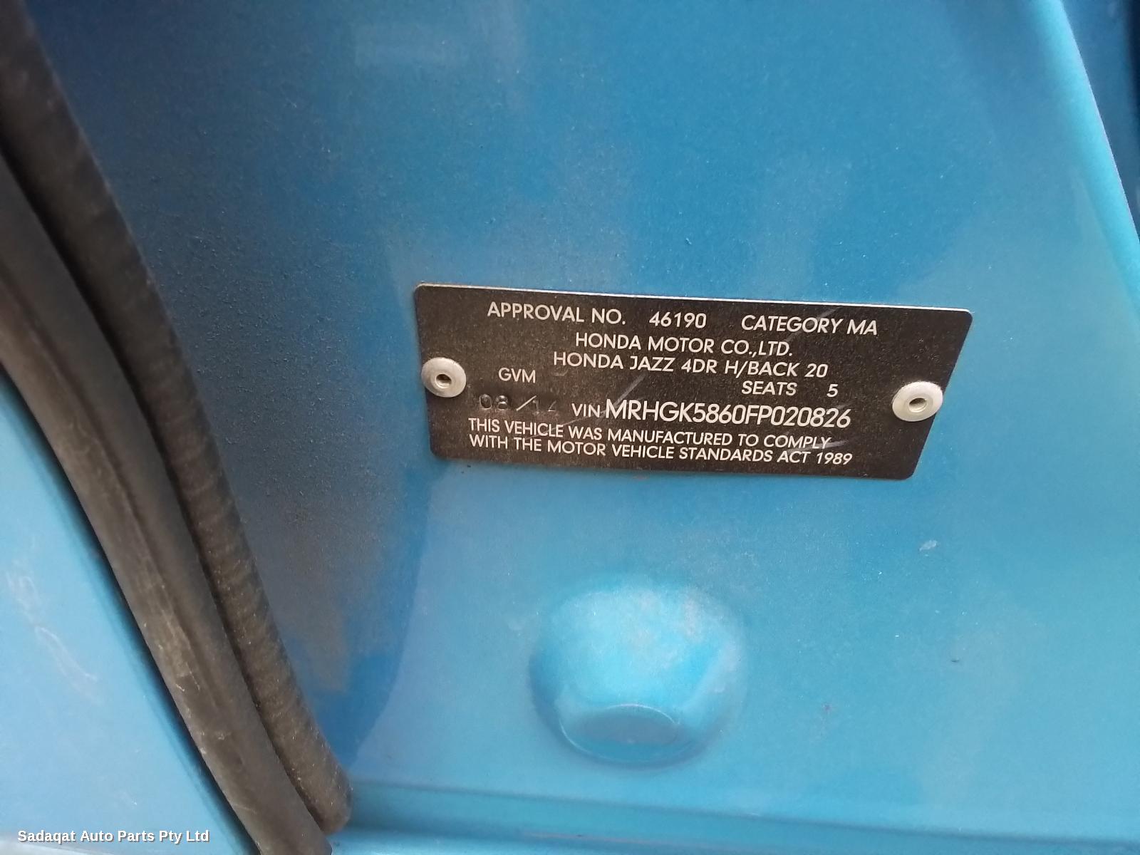 Honda Jazz Right Headlamp