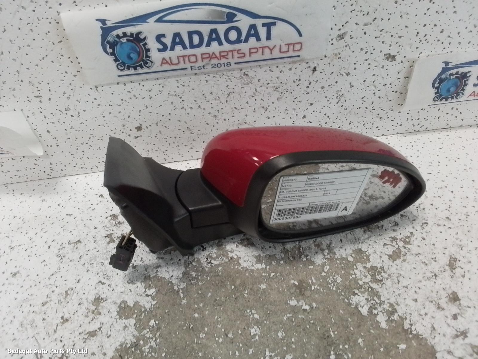 Holden Barina Right Door Mirror