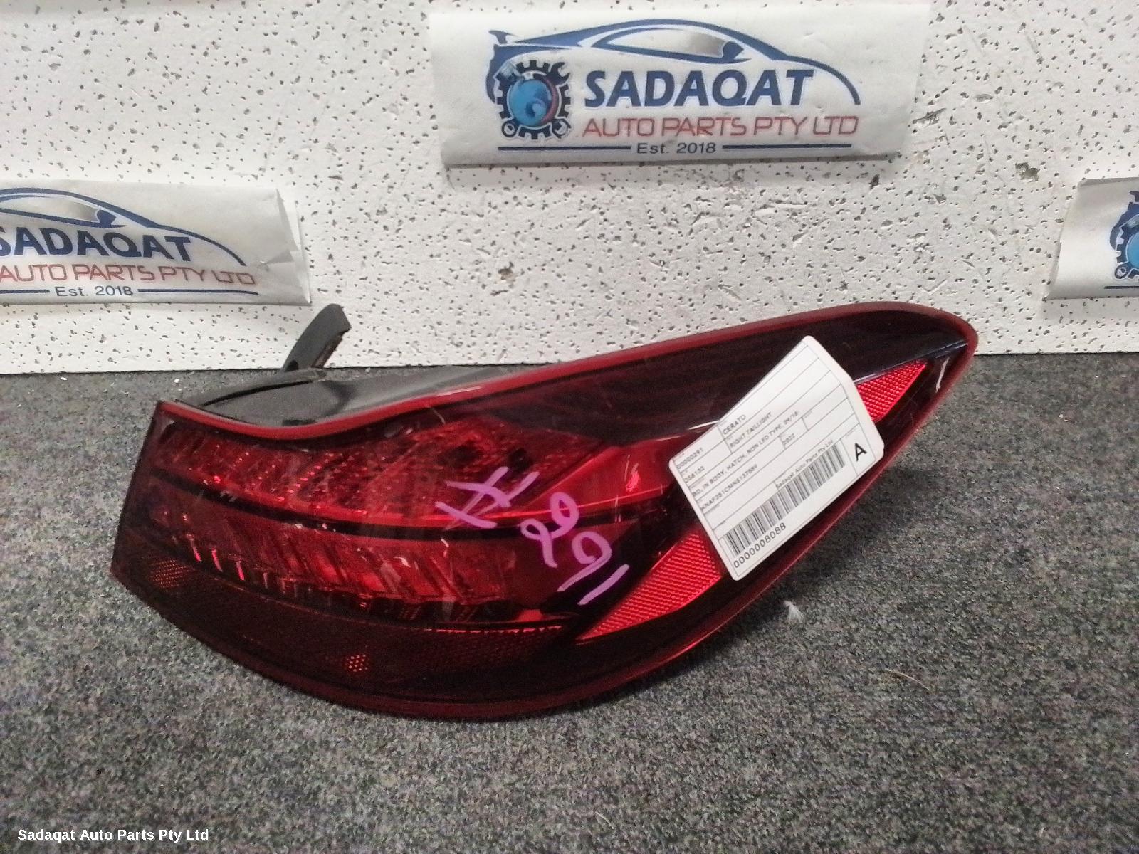 Kia Cerato Right Taillight