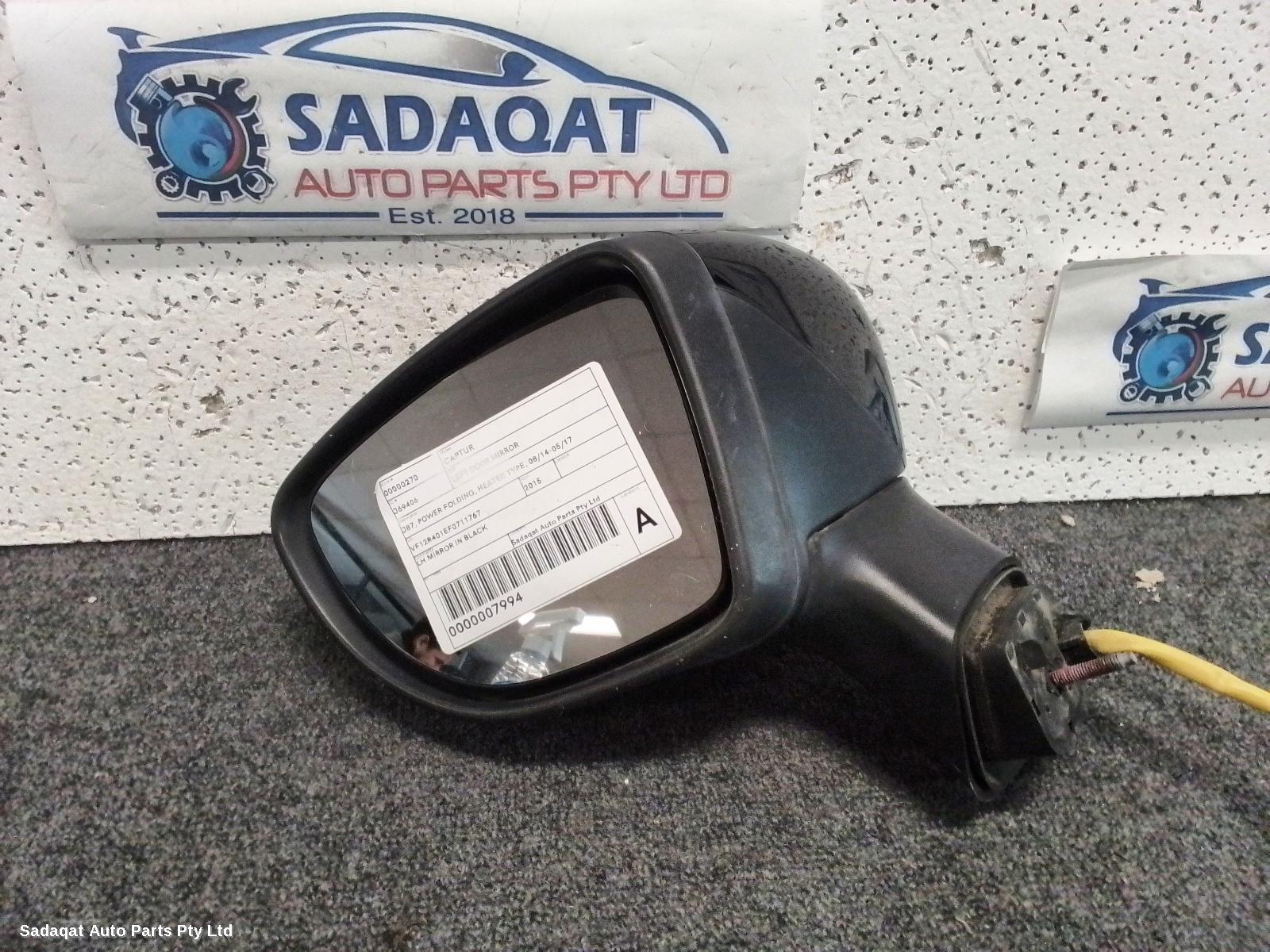 Renault Captur Left Door Mirror