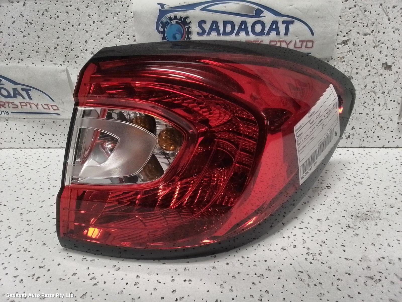 Renault Captur Right Taillight