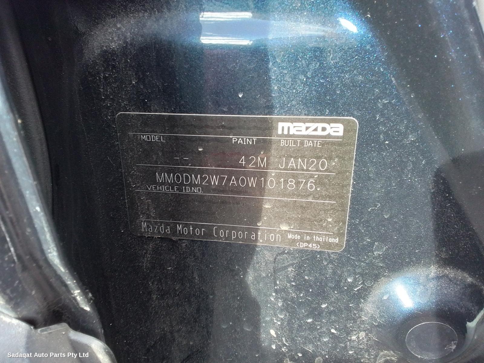 Mazda Cx30 Misc Switch/relay