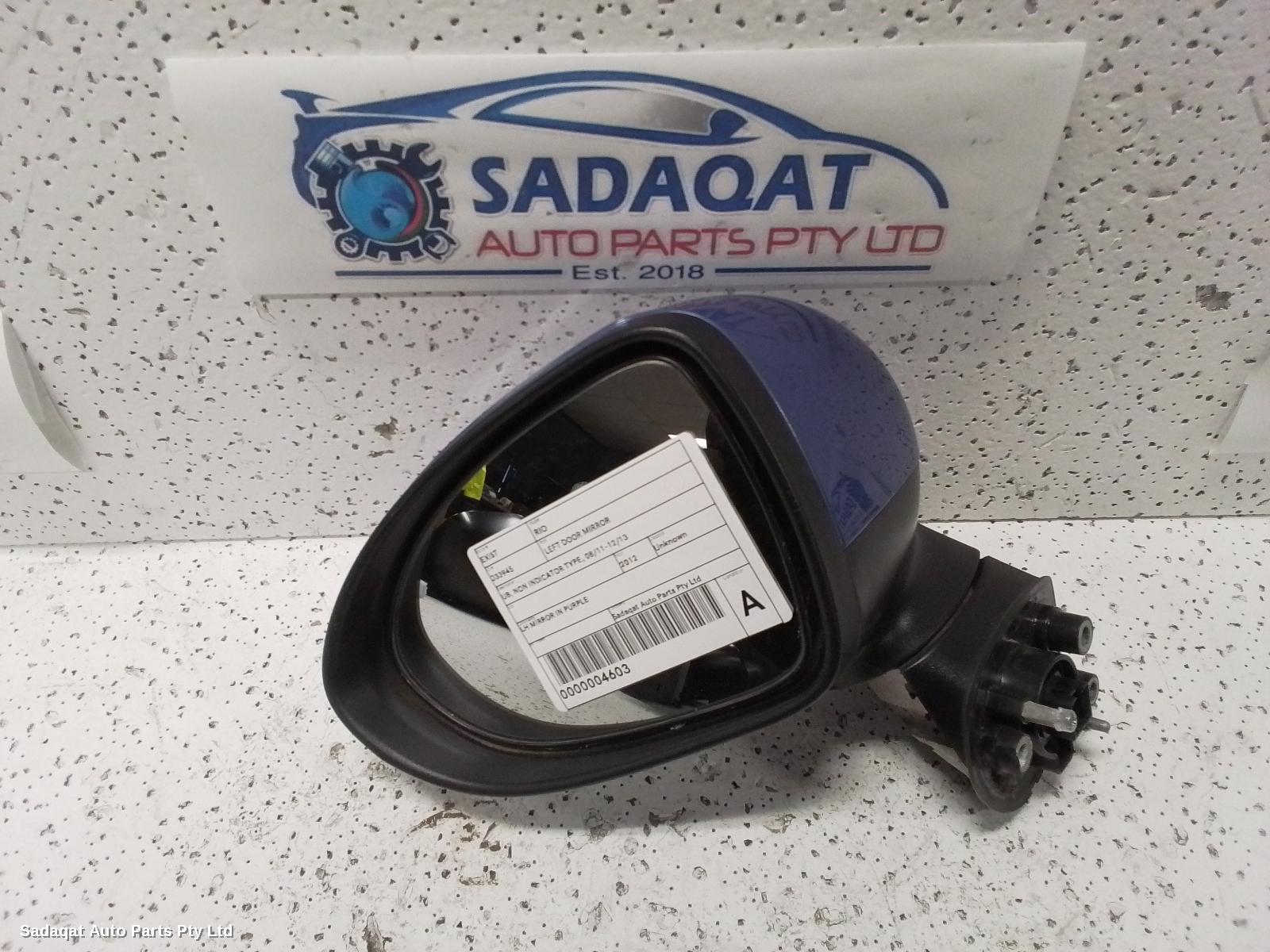 Kia Rio Left Door Mirror