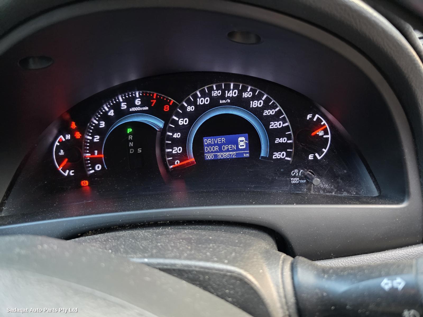 Toyota Aurion Bootlid/tailgate