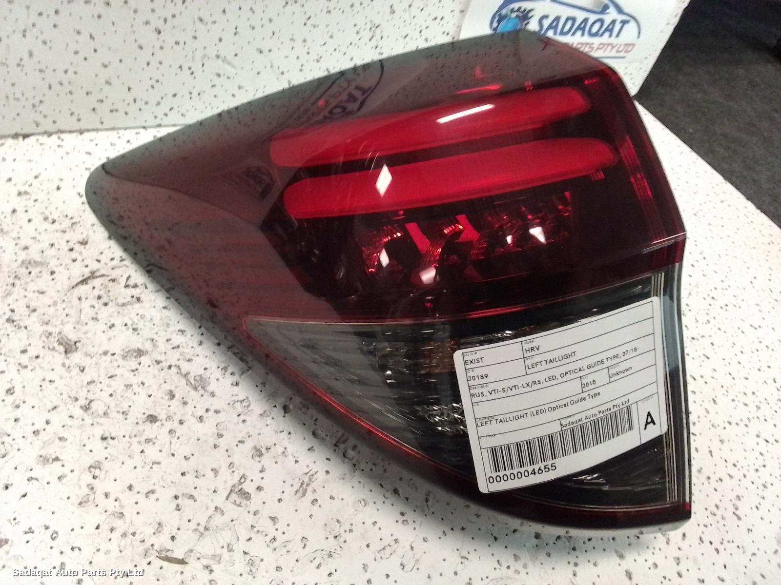 Honda Hrv Left Taillight