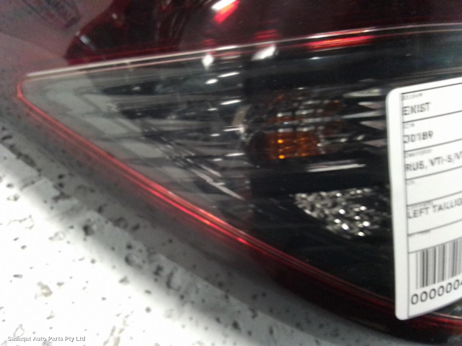 Honda Hrv Left Taillight