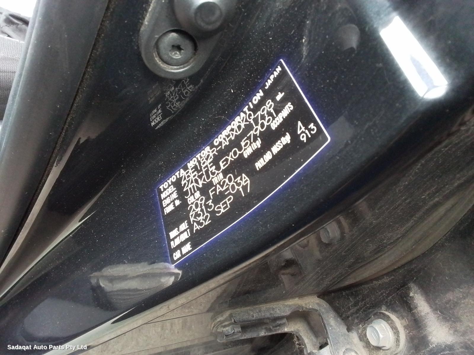 Toyota Corolla Right Headlamp