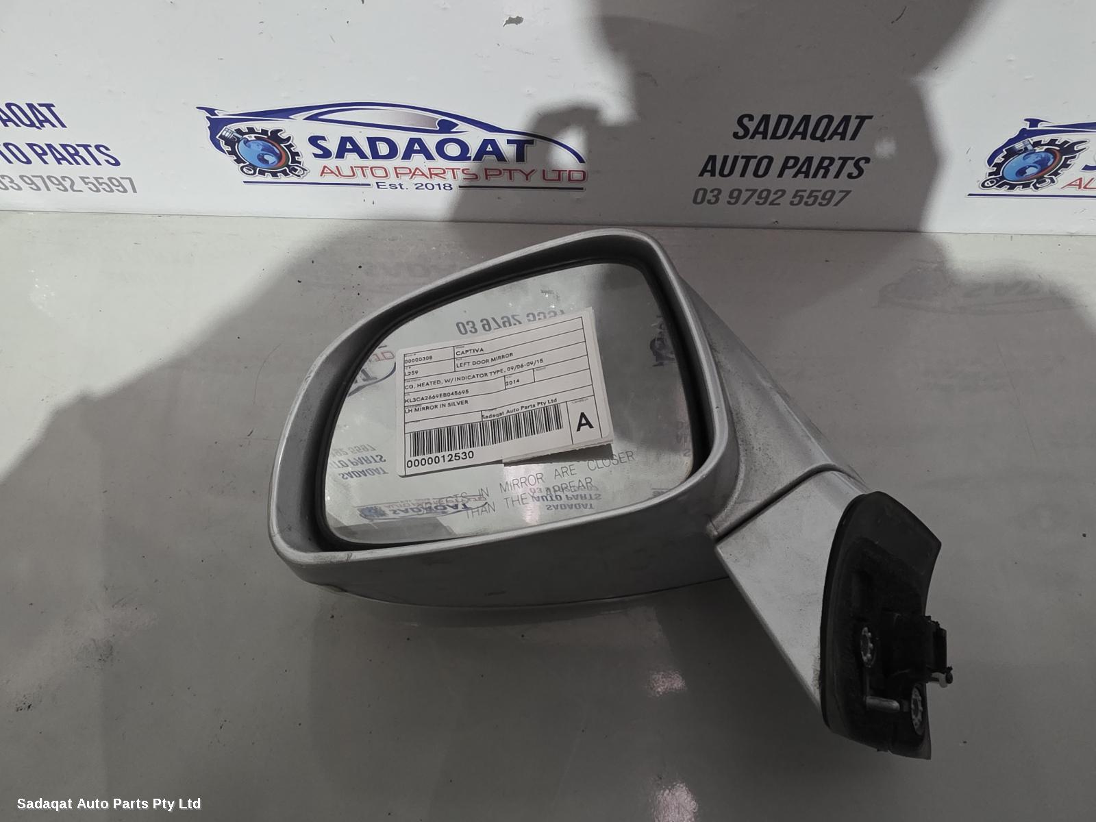 Holden Captiva Left Door Mirror