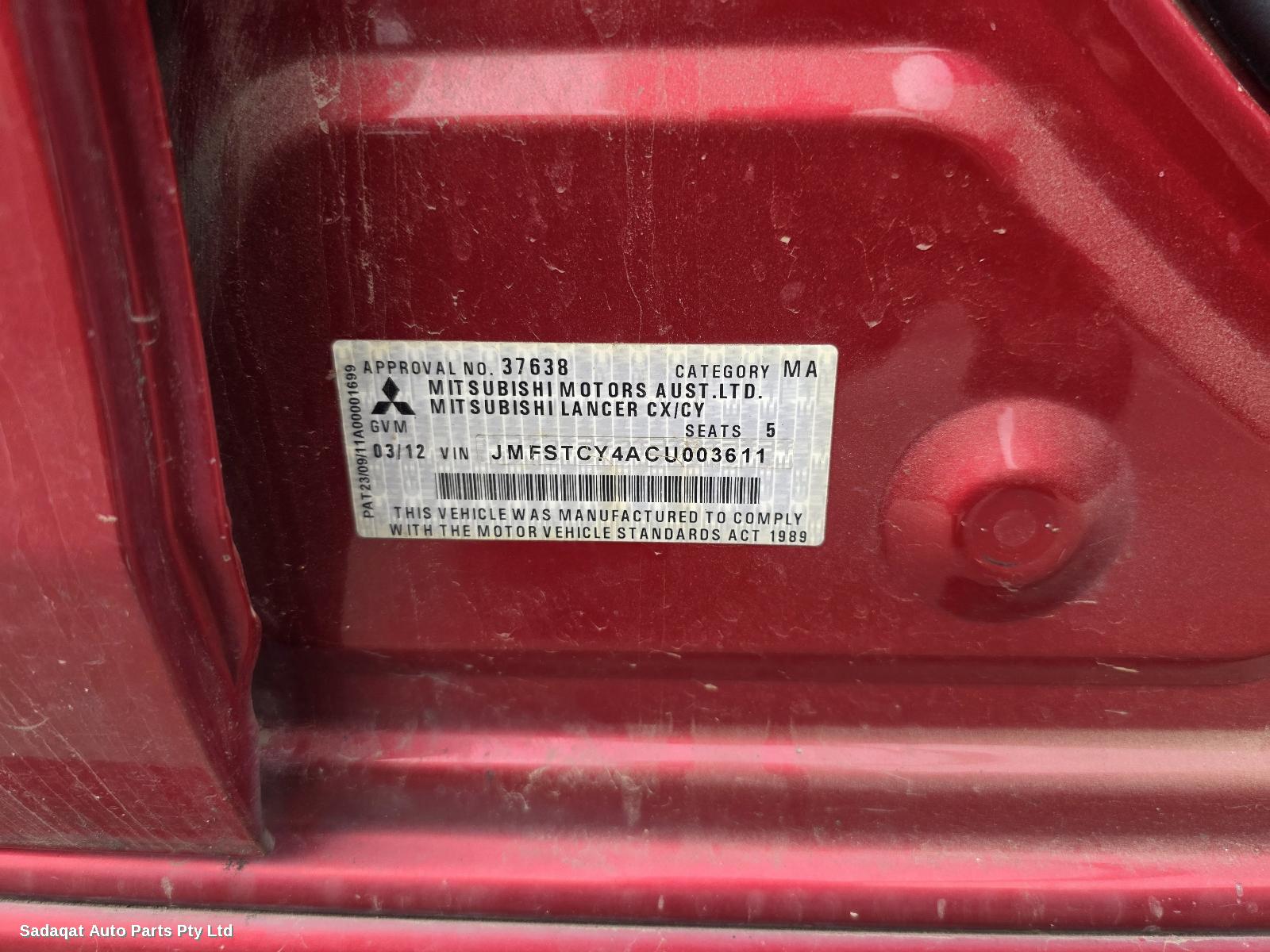 Mitsubishi Lancer Radiator