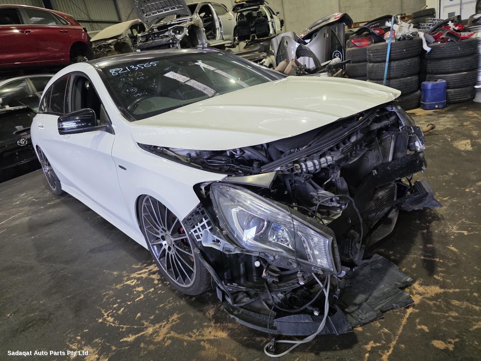 Mercedes Cla Class Left Rear Door Window