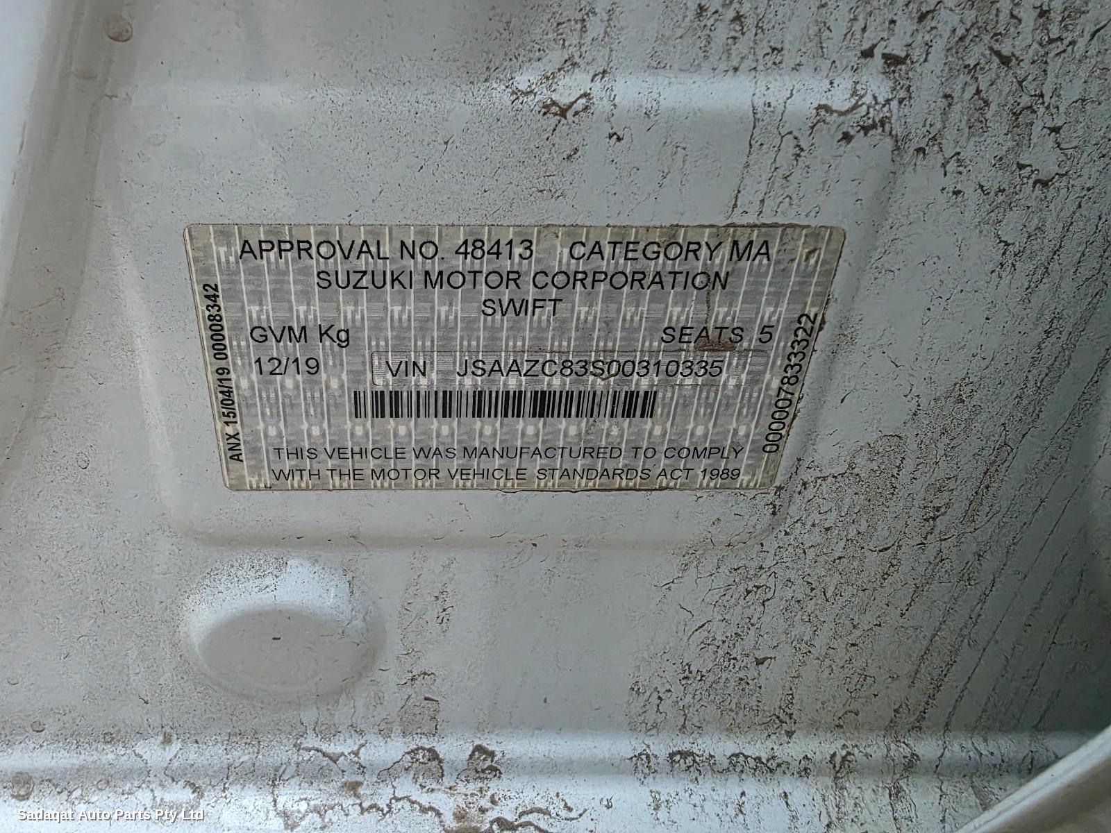 Suzuki Swift Rear Bumper