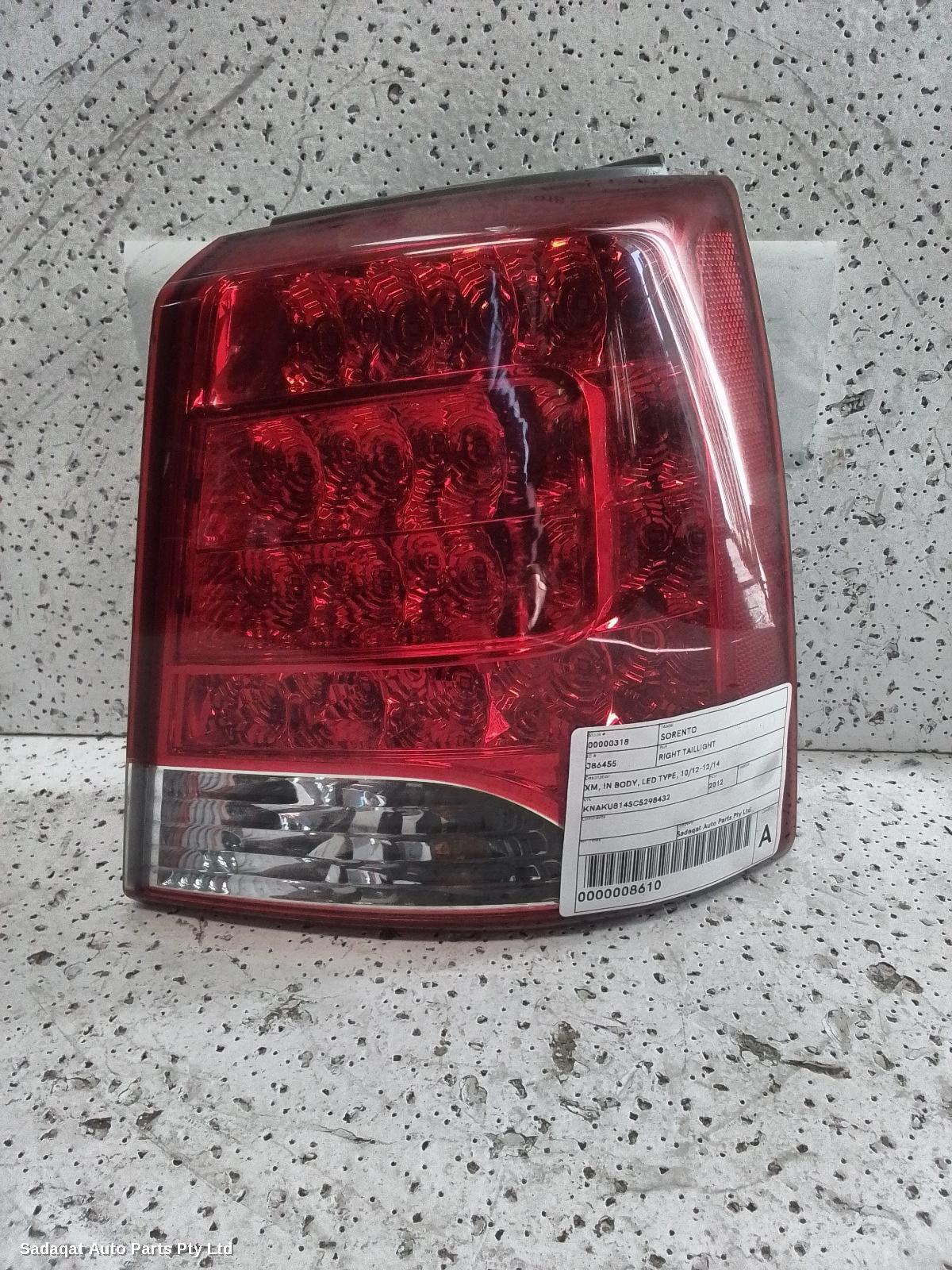 Kia Sorento Right Taillight