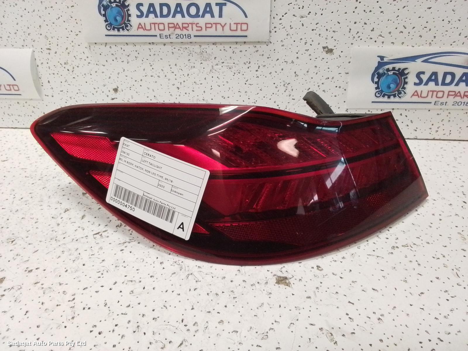 Kia Cerato Left Taillight