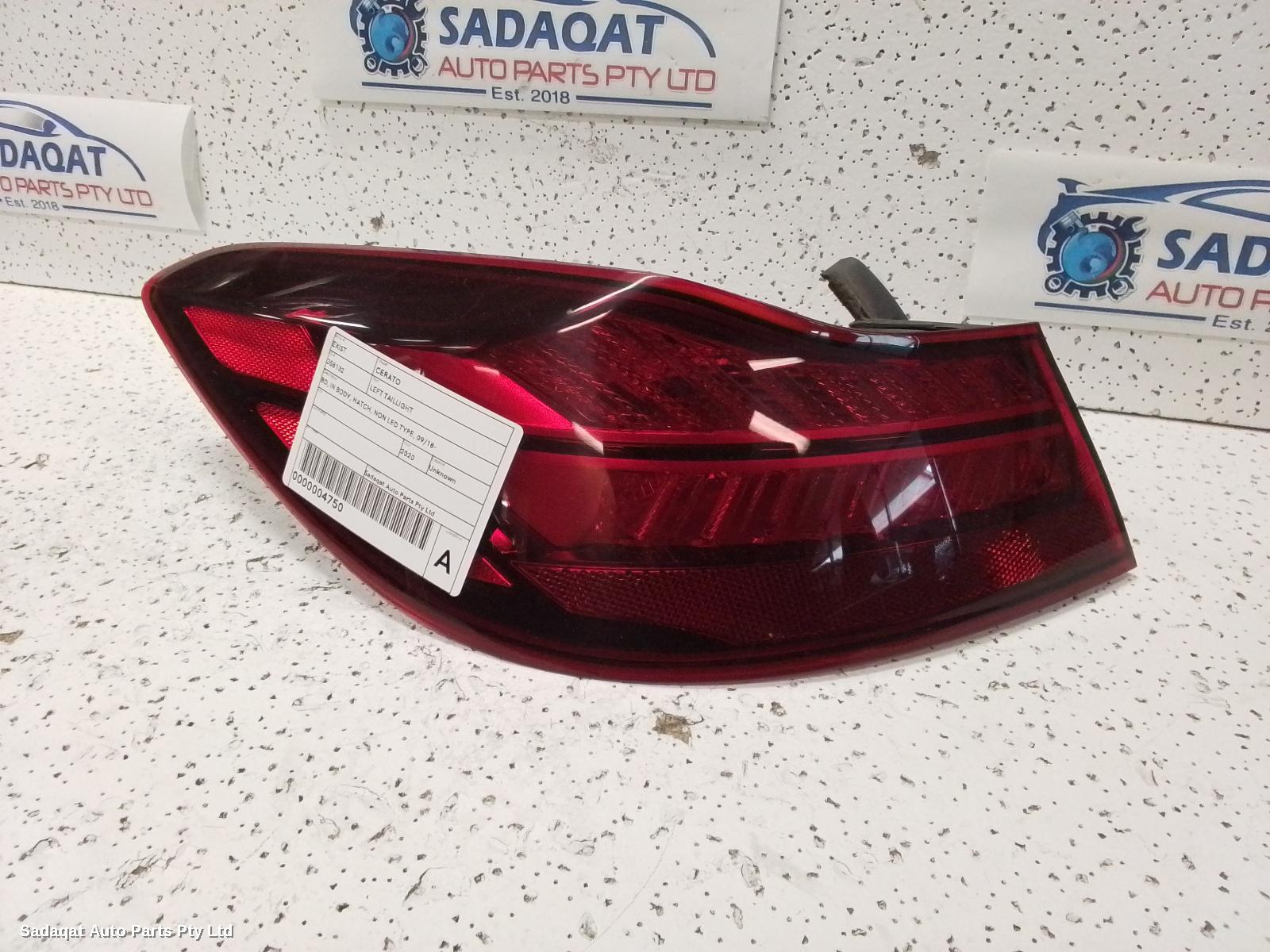 Kia Cerato Left Taillight