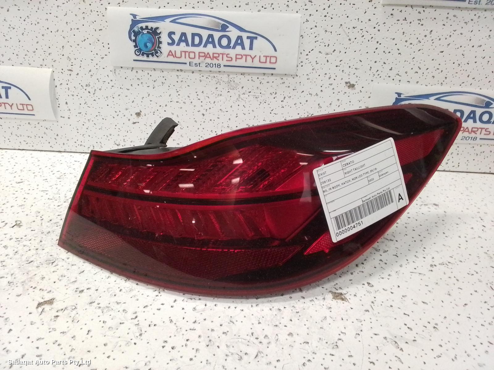 Kia Cerato Right Taillight