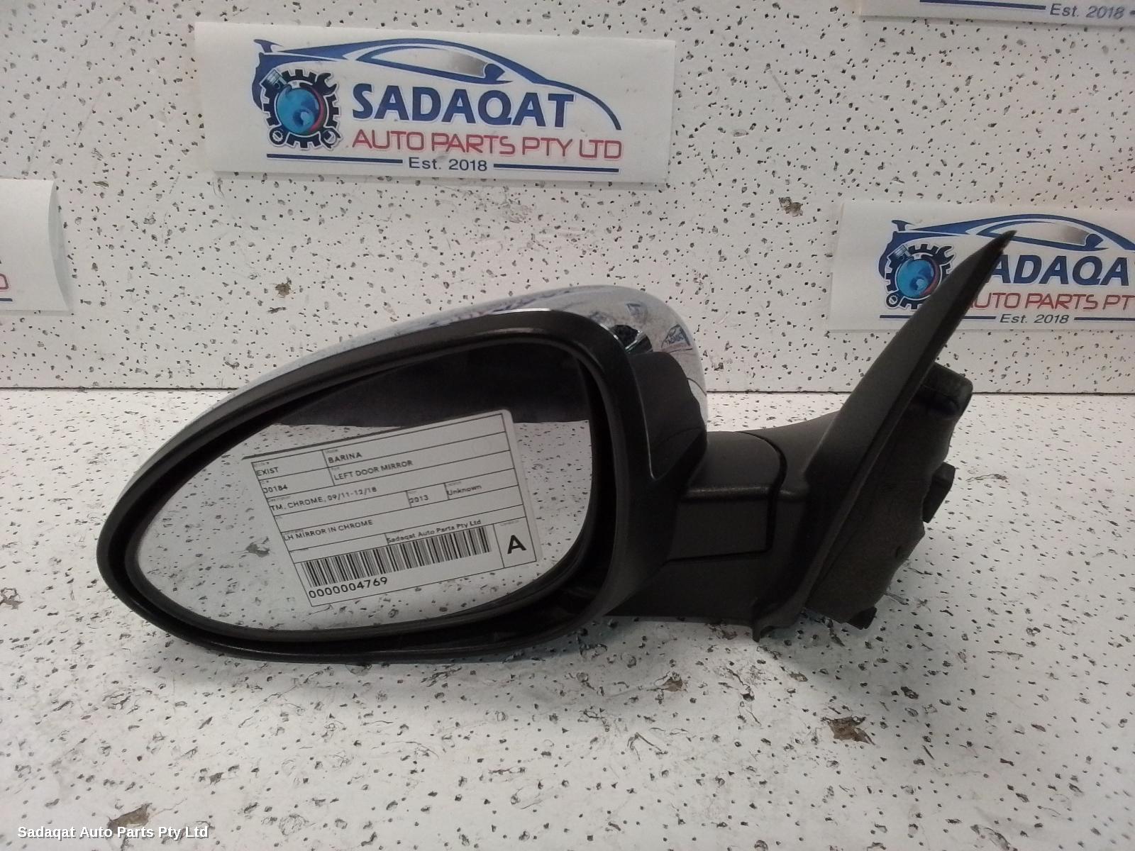 Holden Barina Left Door Mirror