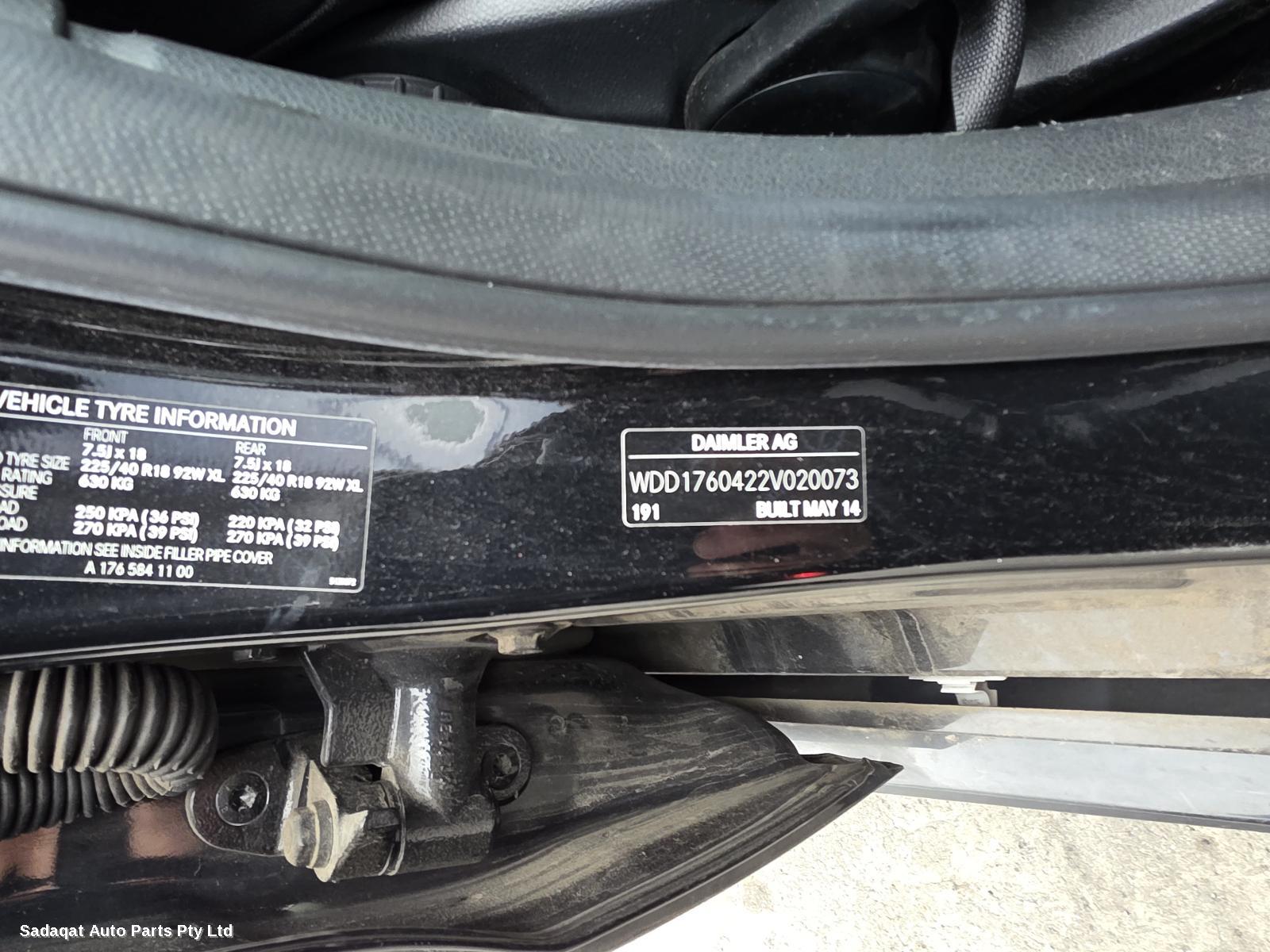 Mercedes A Class R/bar Bracket/reinfo