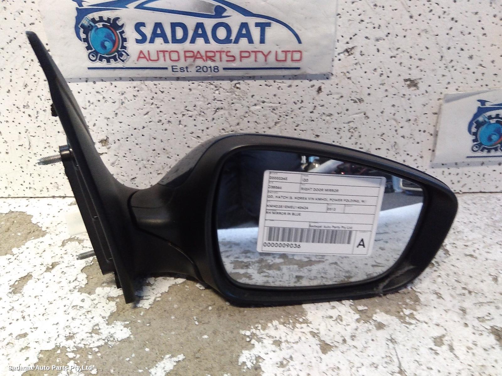 Hyundai I30 Right Door Mirror