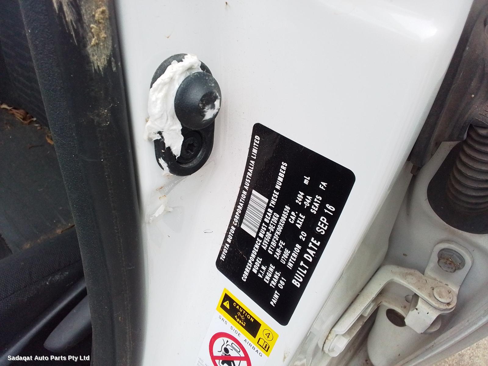 Toyota Camry Right Door Mirror