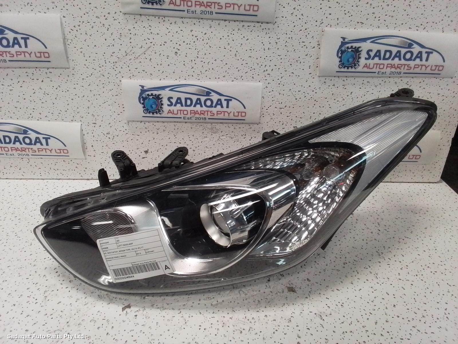 Hyundai I30 Left Headlamp