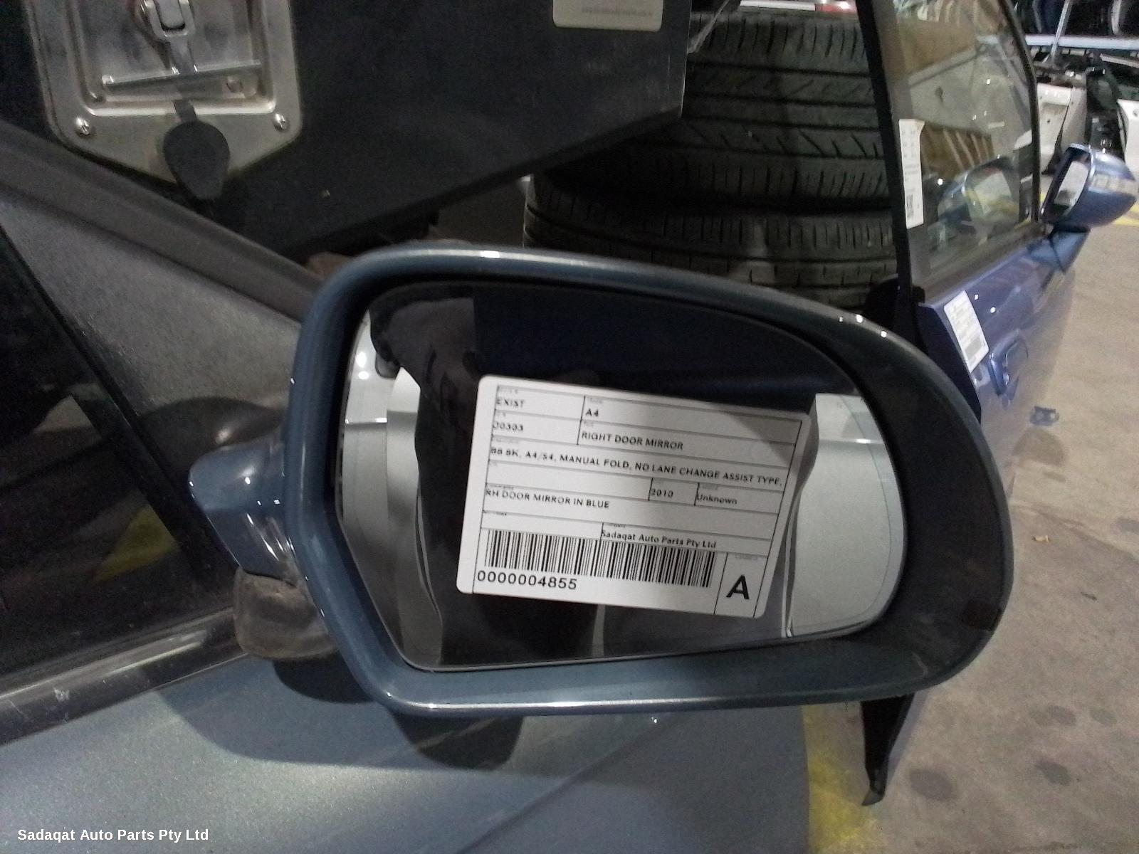 Audi A4 Right Door Mirror