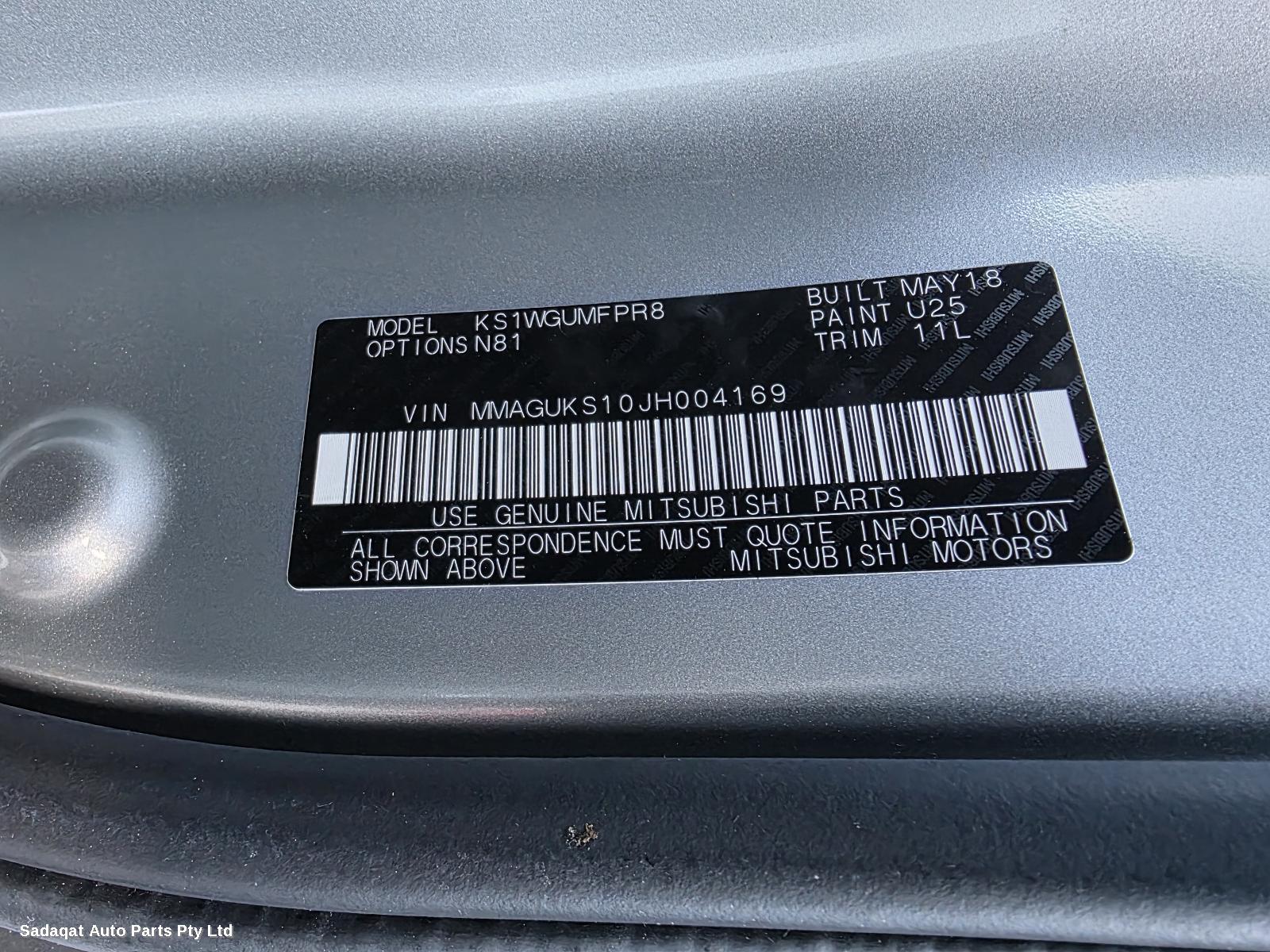 Mitsubishi Pajero Bootlid/tailgate