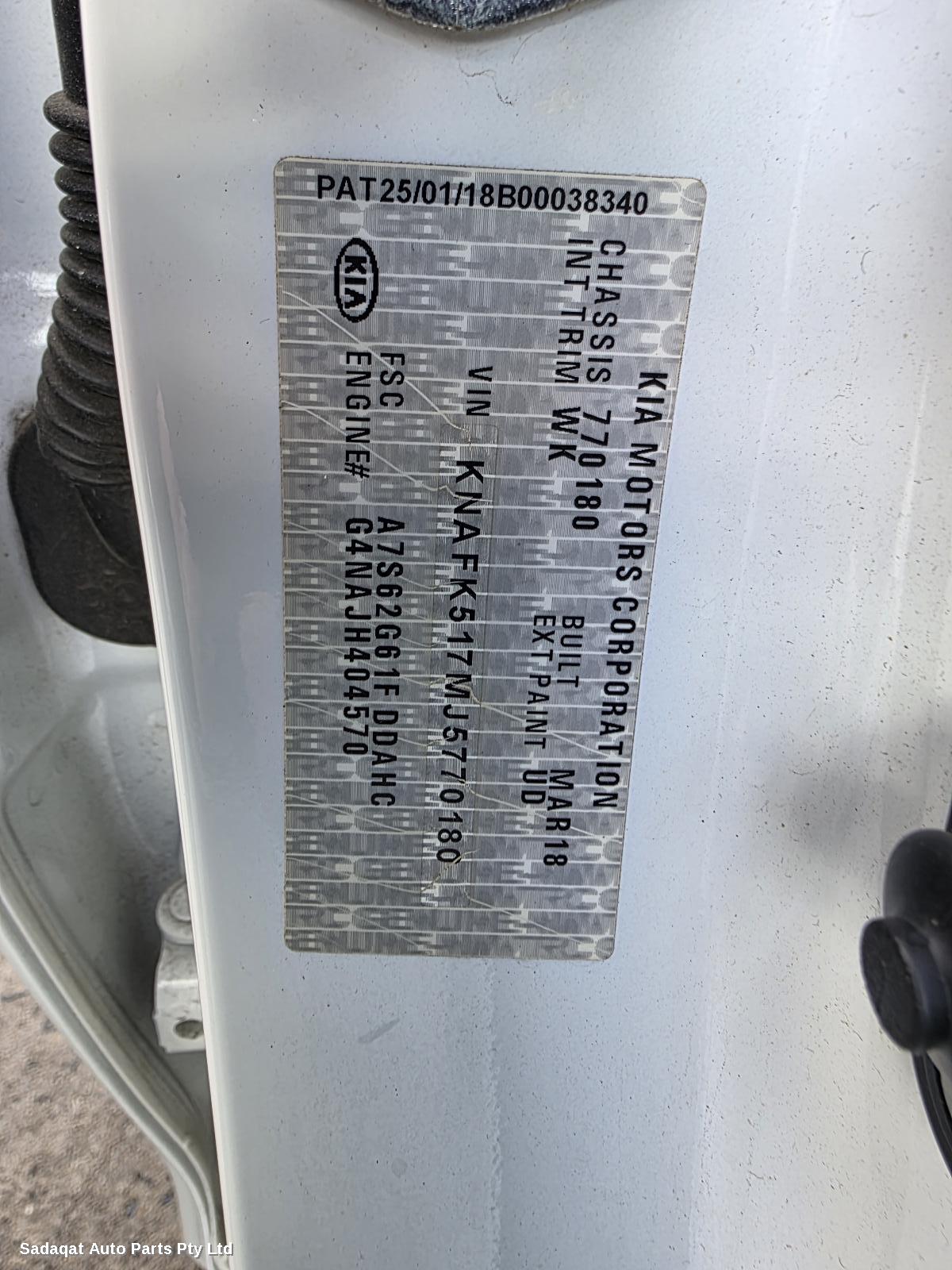 Kia Cerato Left Door Mirror