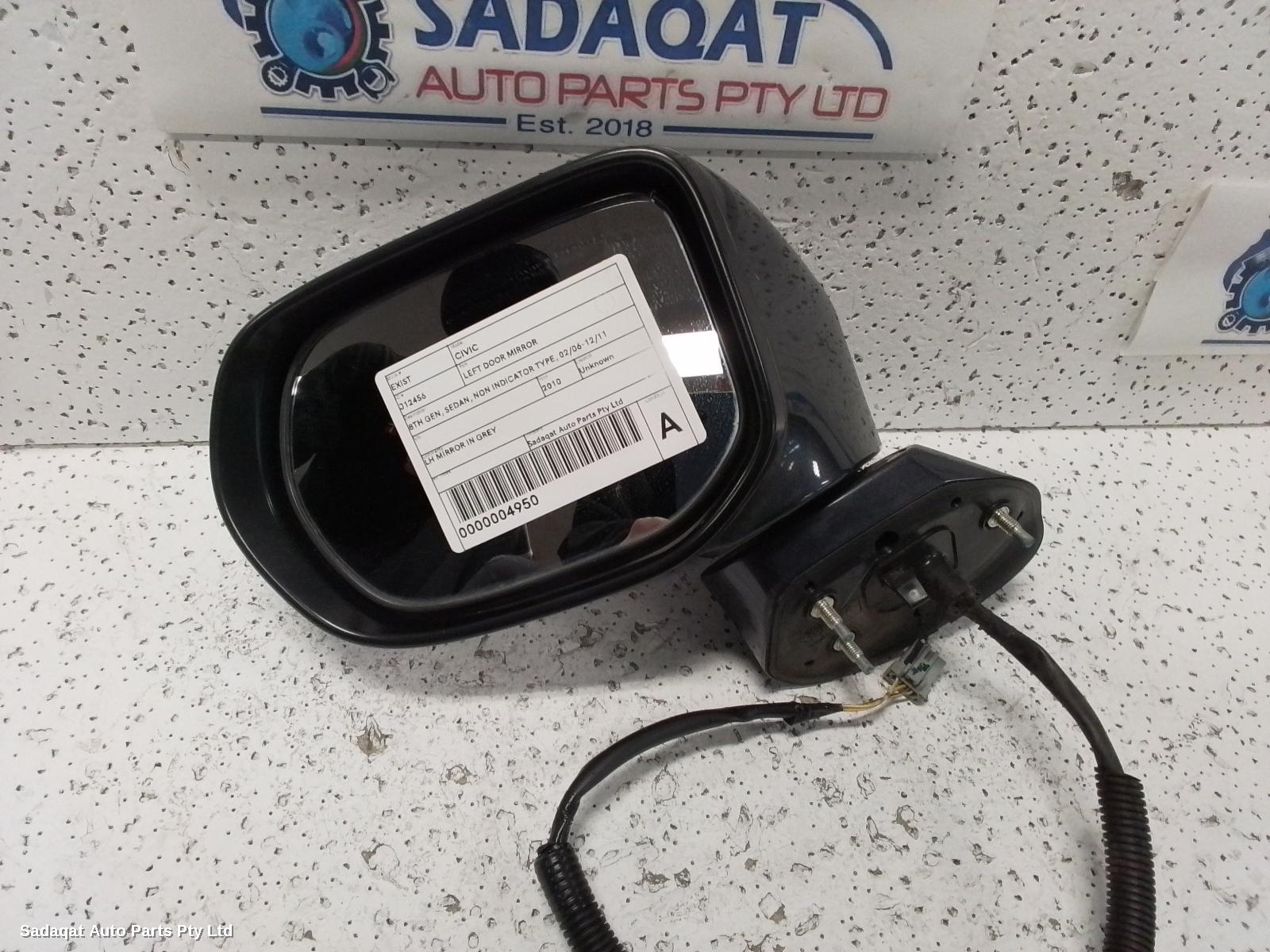 Honda Civic Left Door Mirror