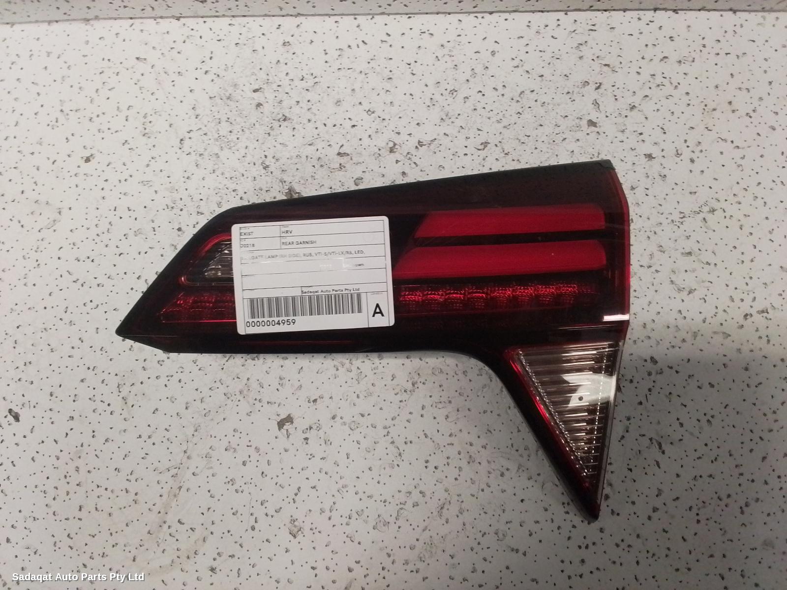 Honda Hrv Rear Garnish