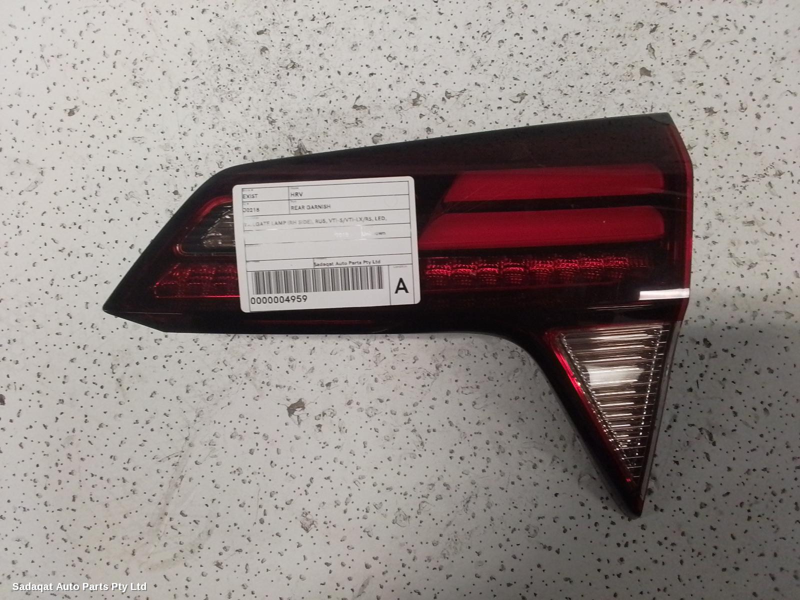 Honda Hrv Rear Garnish