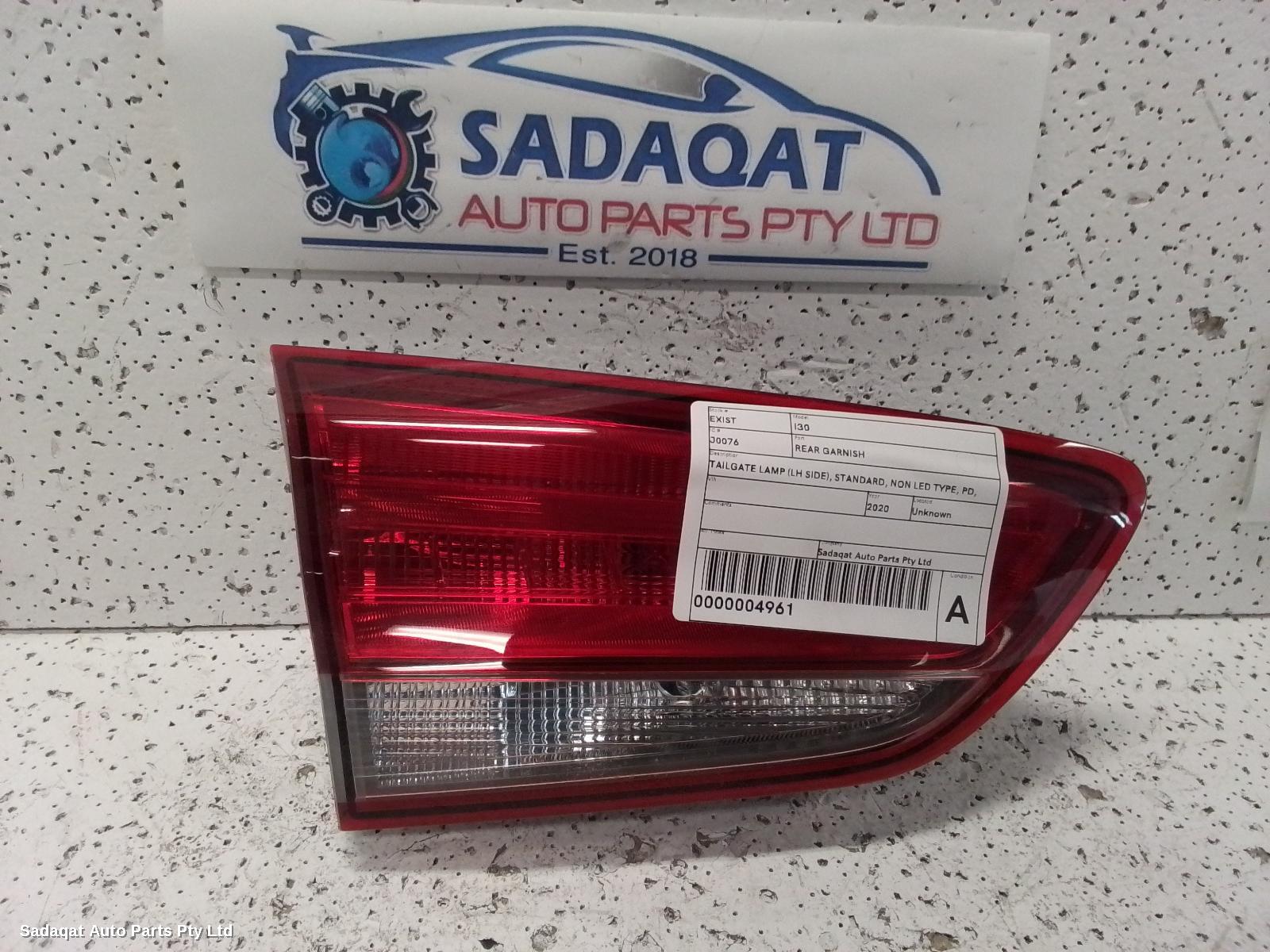 Hyundai I30 Rear Garnish