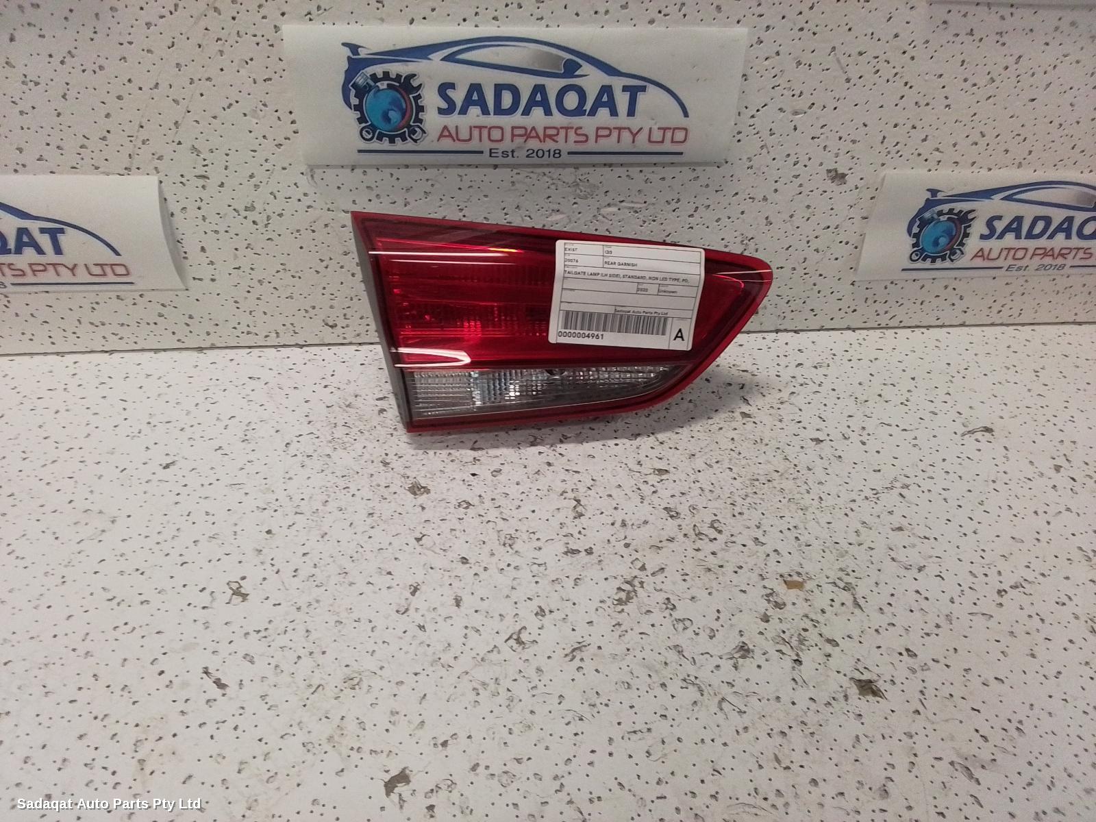 Hyundai I30 Rear Garnish