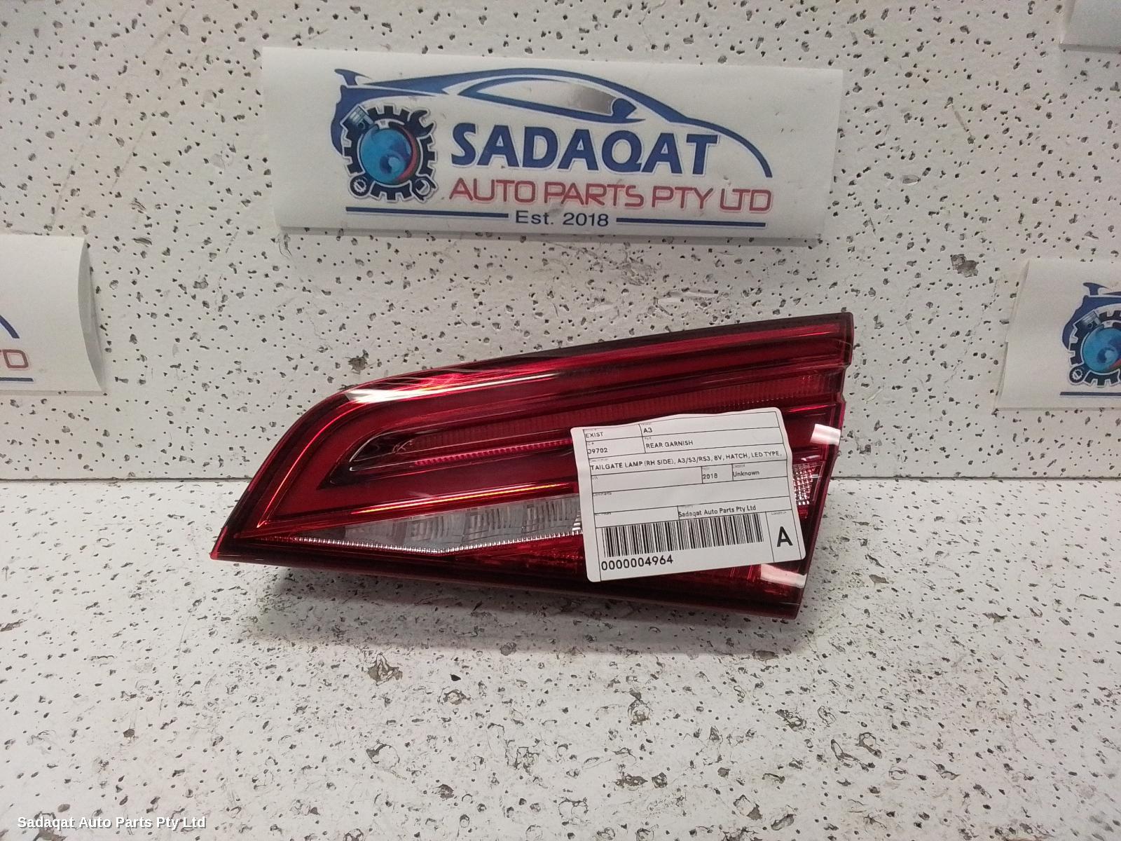 Audi A3 Rear Garnish