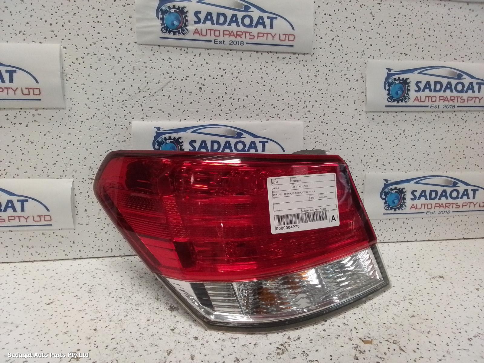 Subaru Liberty Left Taillight